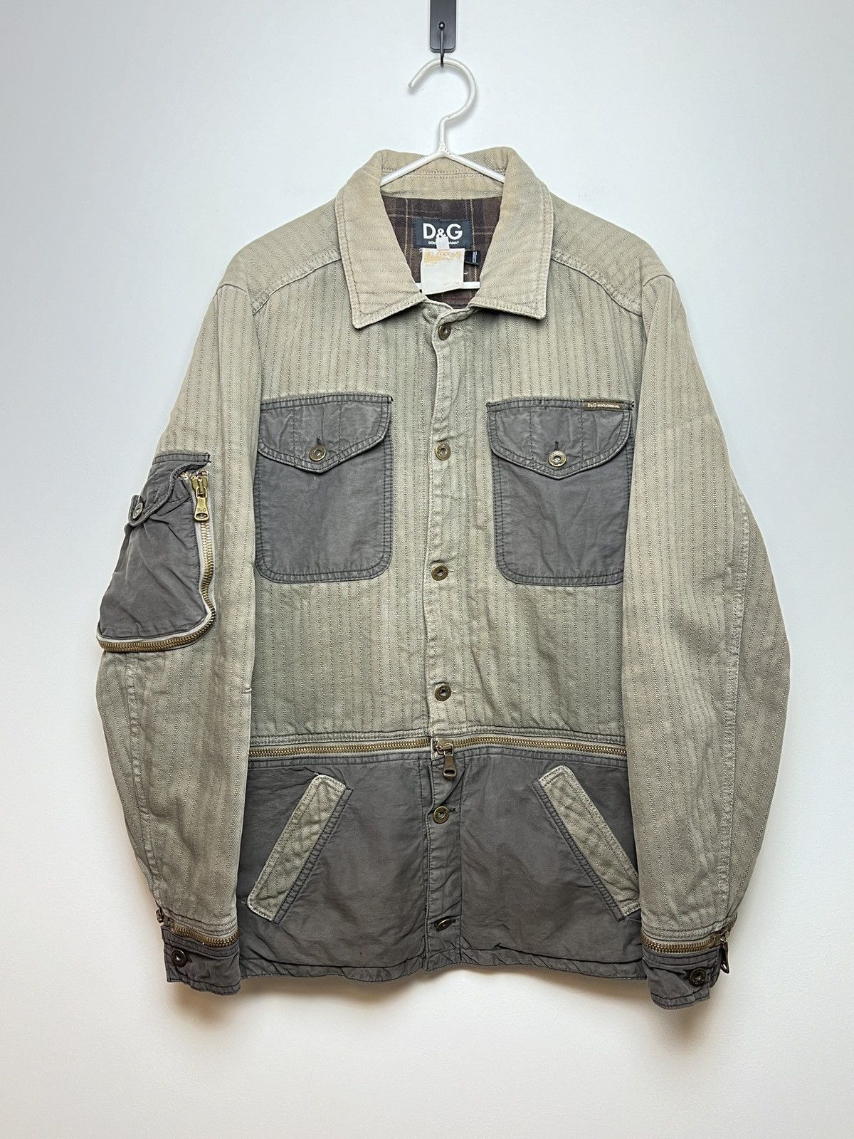 Dolce & Gabbana dolce&gabbana y2k archive convertible jacket Size US M / EU 48-50 / 2 - 2 Thumbnail