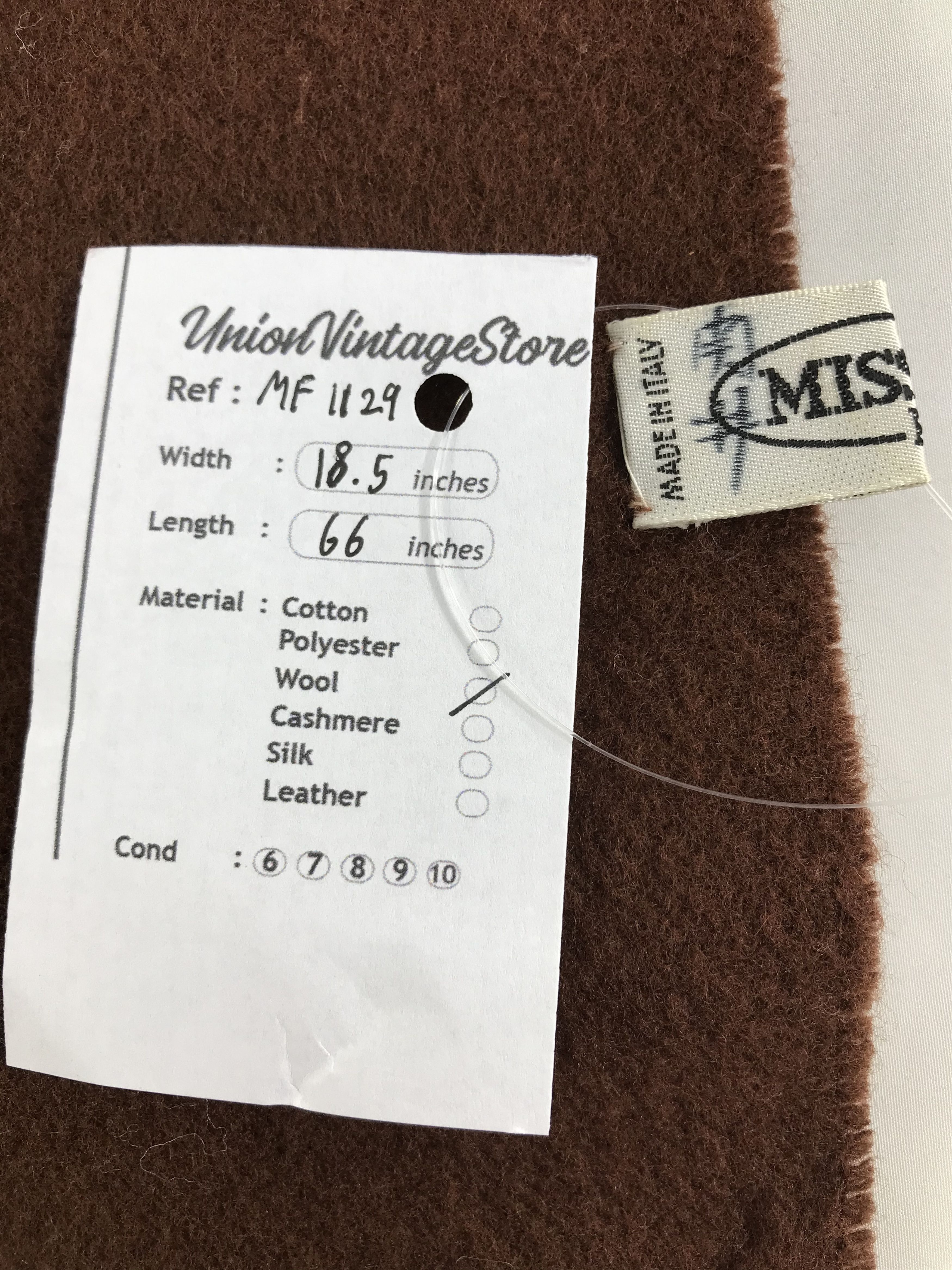 Missoni Vintage Missoni Scarf/Muffler/Neckwear MF1129 Size ONE SIZE - 5 Thumbnail