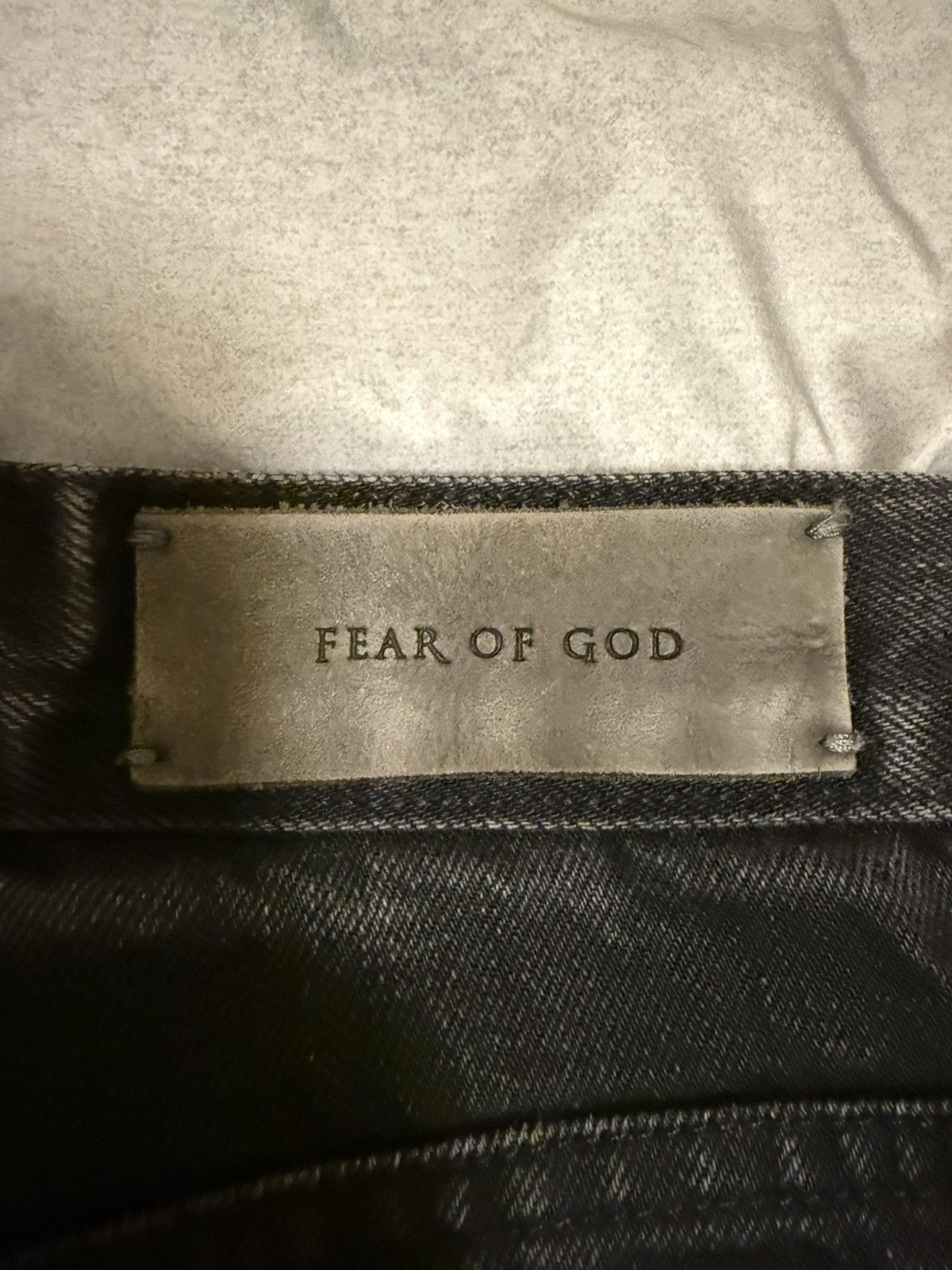 Fear of God Fear of God FOG 4th Black Denim Jeans Riri Zip Size 30 Rare Size US 30 / EU 46 - 10 Thumbnail