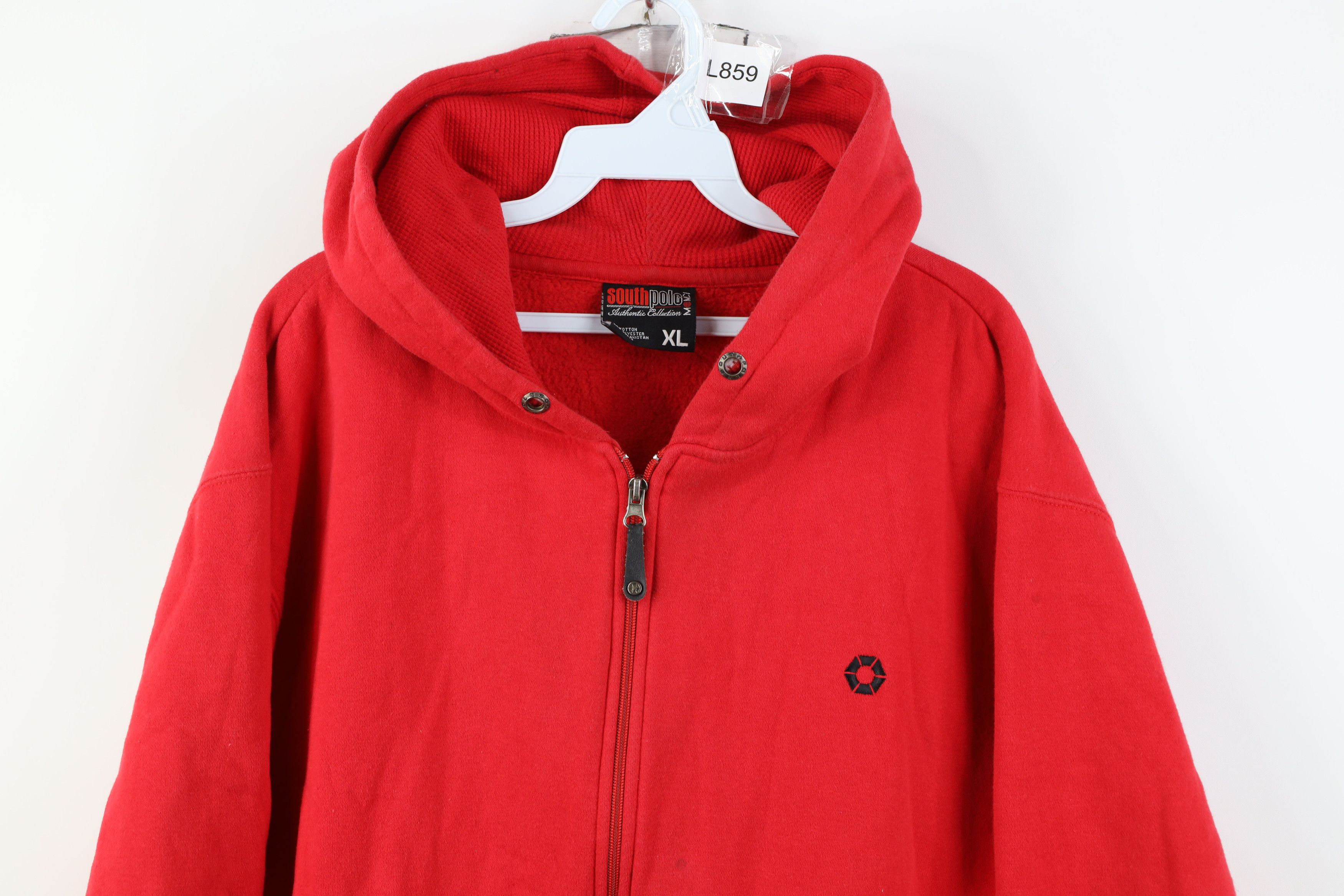Southpole Vintage 90s Y2K Southpole Heavyweight Full Zip Sweatshirt Size US XL / EU 56 / 4 - 2 Thumbnail