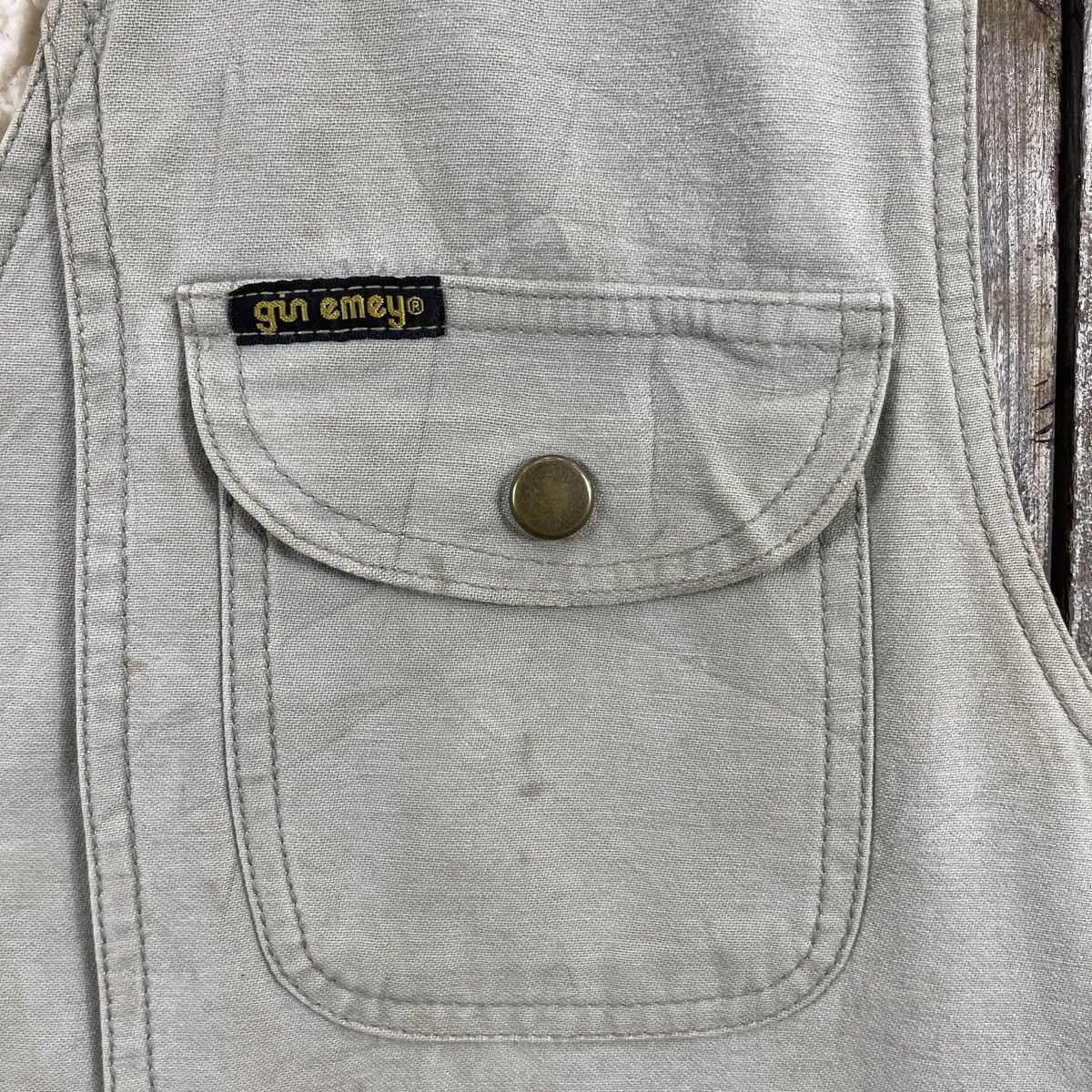 Japanese Brand × Vintage Vintage Japanese Brand By Gin Emey Vests Jacket Size US M / EU 48-50 / 2 - 4 Thumbnail