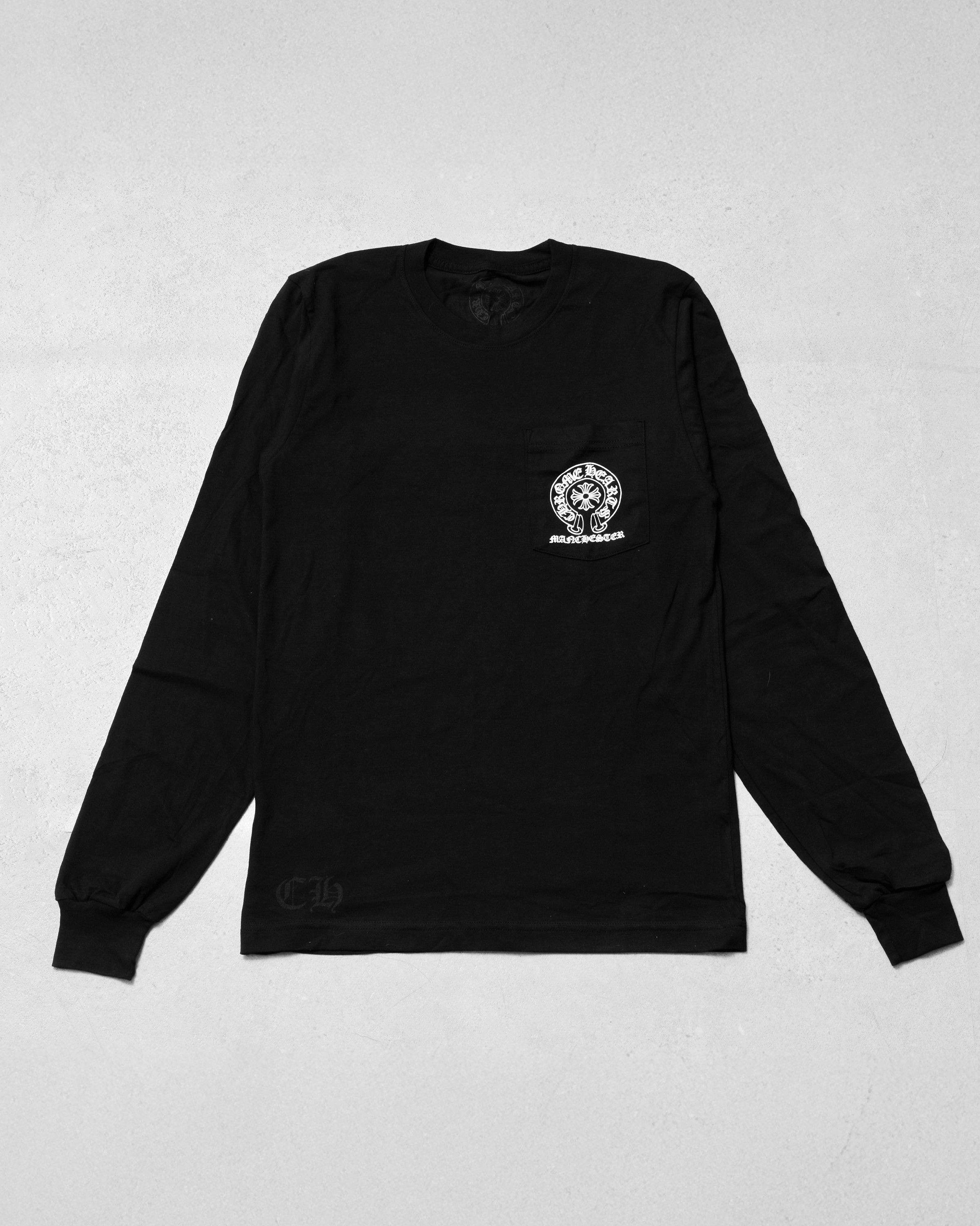 Chrome Hearts CHROME HEARTS Manchester Long Sleeve Tee Shirt BLACK Size US S / EU 44-46 / 1 - 2 Thumbnail