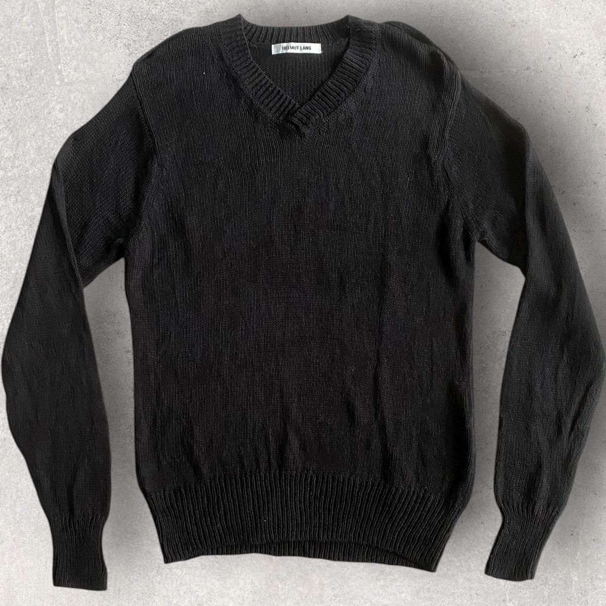Helmut Lang 2017 Knit Military Sweater Size US M / EU 48-50 / 2 - 1 Thumbnail
