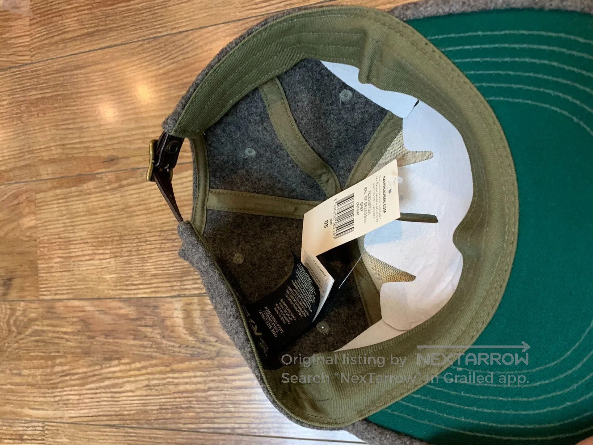 RRL Ralph Lauren RRL Logo Wool-Blend Felt Ball Cap. Size ONE SIZE - 4 Thumbnail