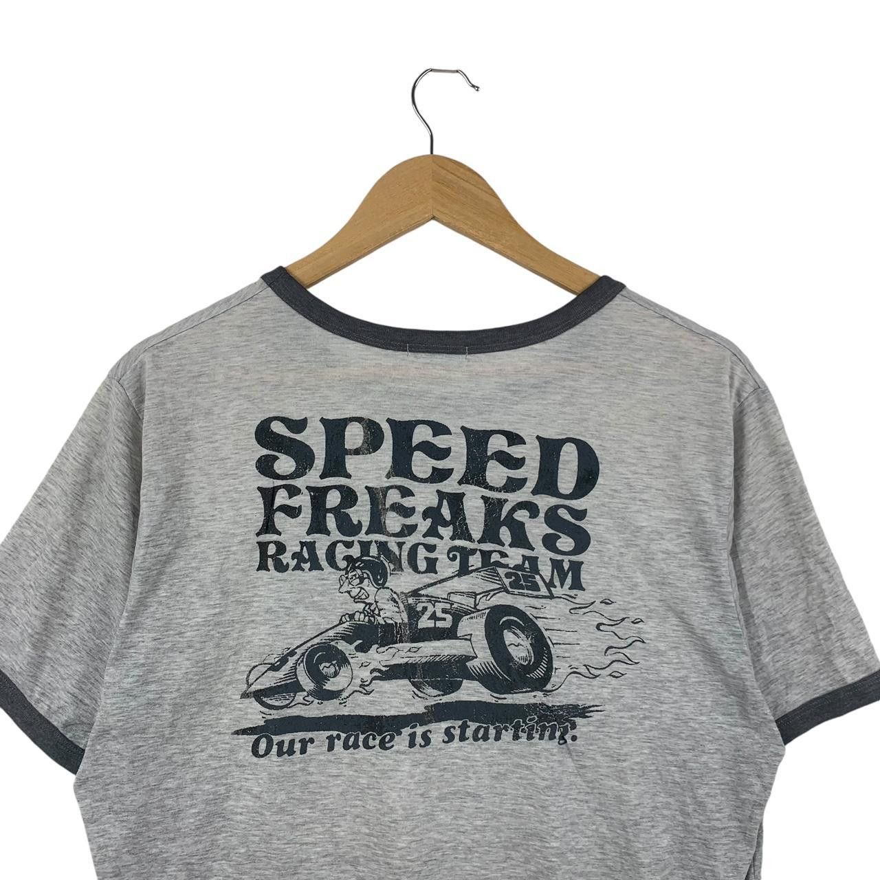 Vintage Vintage SPEED FREAKS VIDEO GAME PlayStation Tee Shirt Top Size US L / EU 52-54 / 3 - 5 Thumbnail