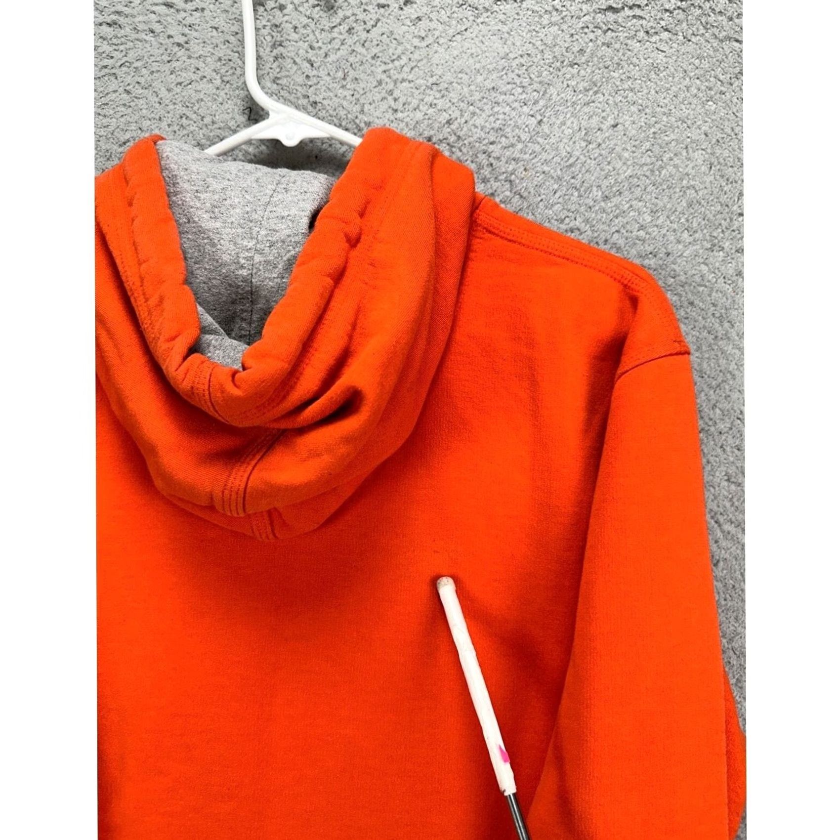 Champion Champion Hoodie Sweatshirt Adult Small Orange Graphic Camo Print Pullover Mens Size US S / EU 44-46 / 1 - 7 Thumbnail