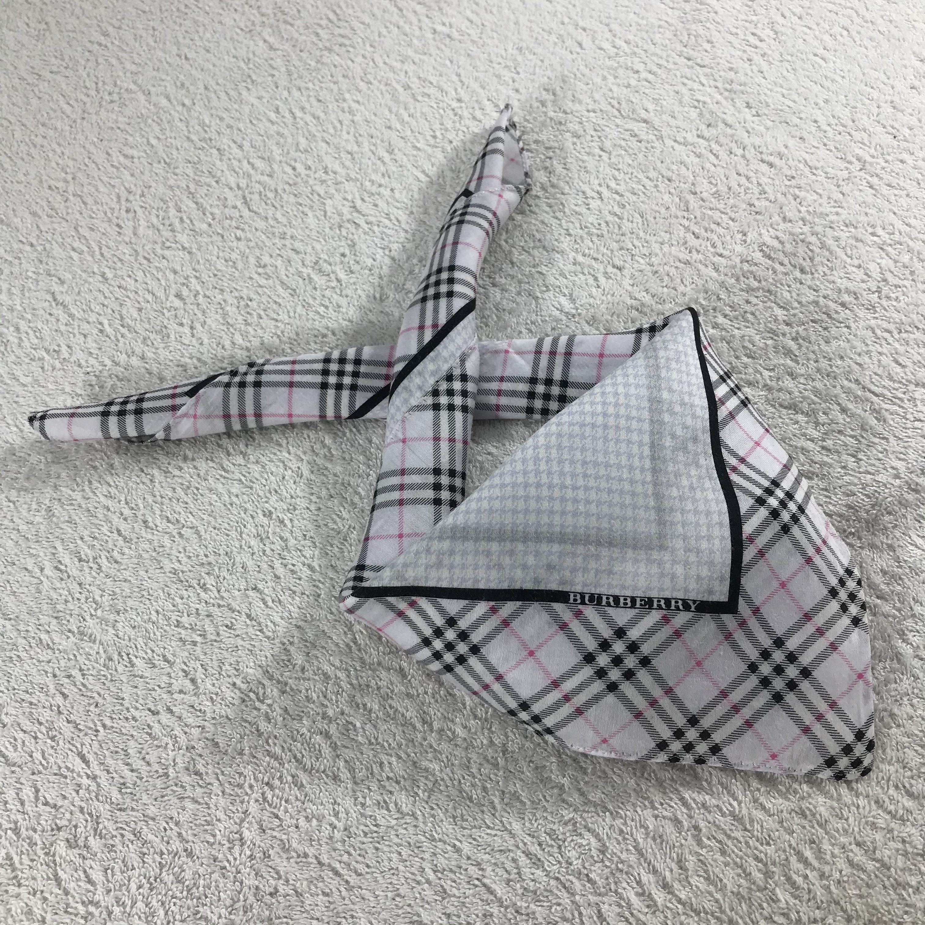 Burberry × Vintage Ralph Lauren Bandana / Handkerchief / Neckerchief - S233 Size ONE SIZE - 4 Thumbnail