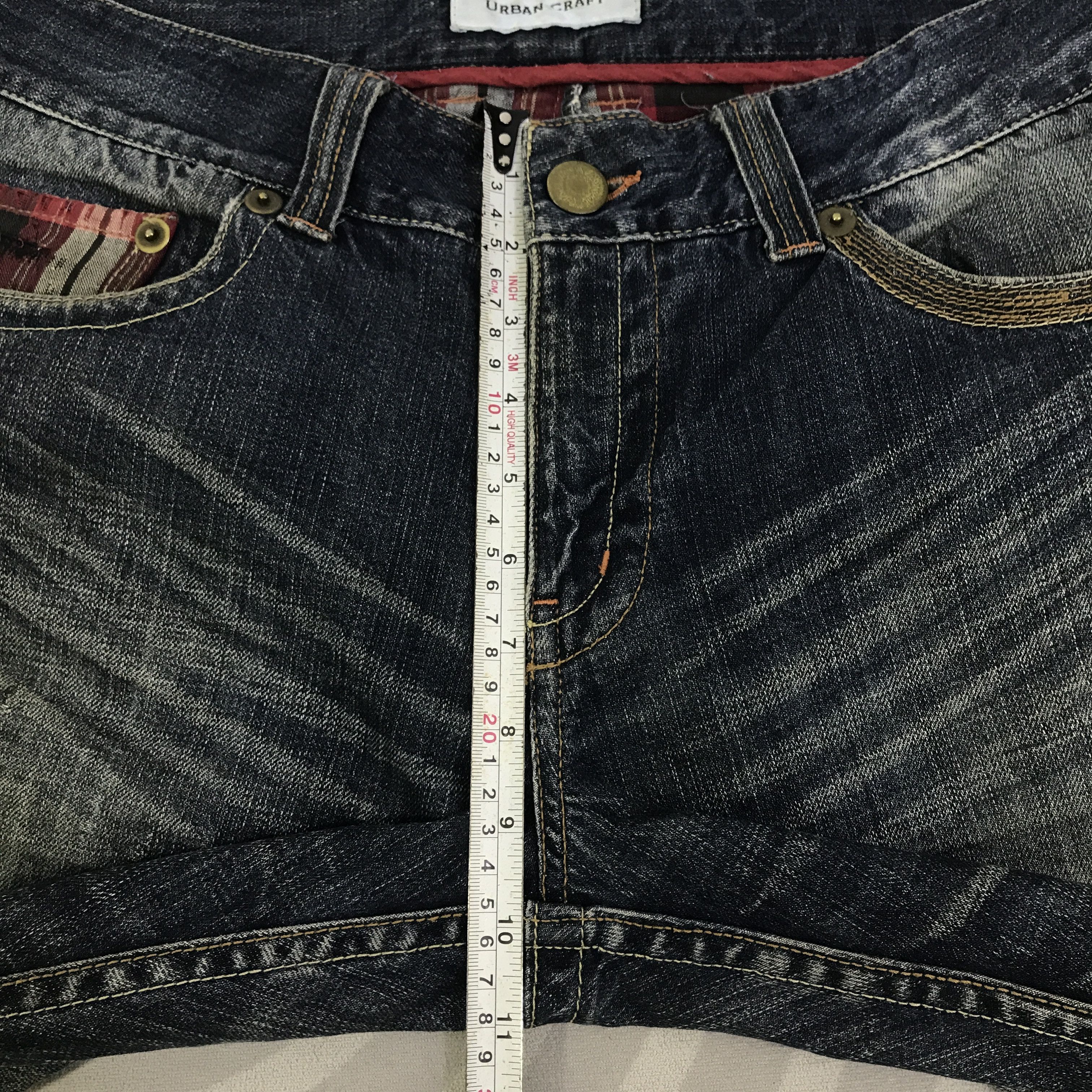 Japanese Brand Vintage Urban Craft Distressed Jeans pants K129B15 Size US 32 / EU 48 - 8 Thumbnail