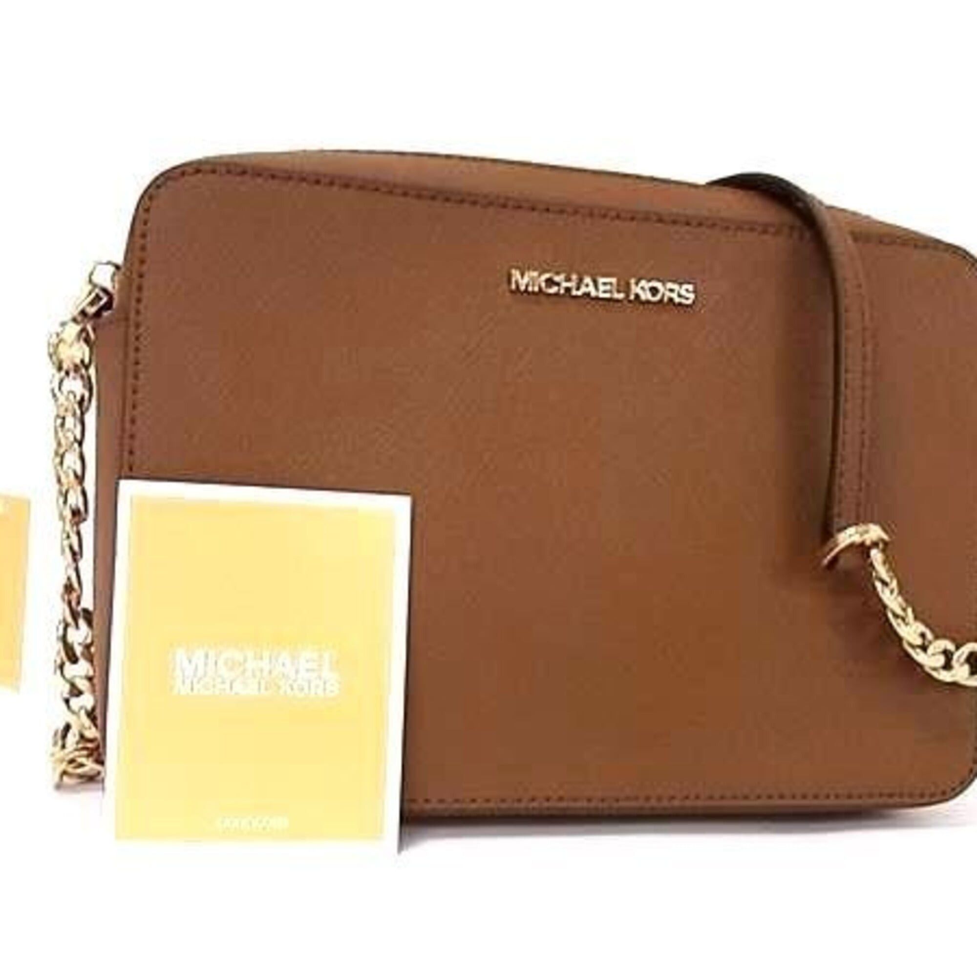 Michael Kors Michael Kors Shoulder Bag JET SET ITEM 35T8GTTC9L Brown Leather Women's Size ONE SIZE - 1 Thumbnail