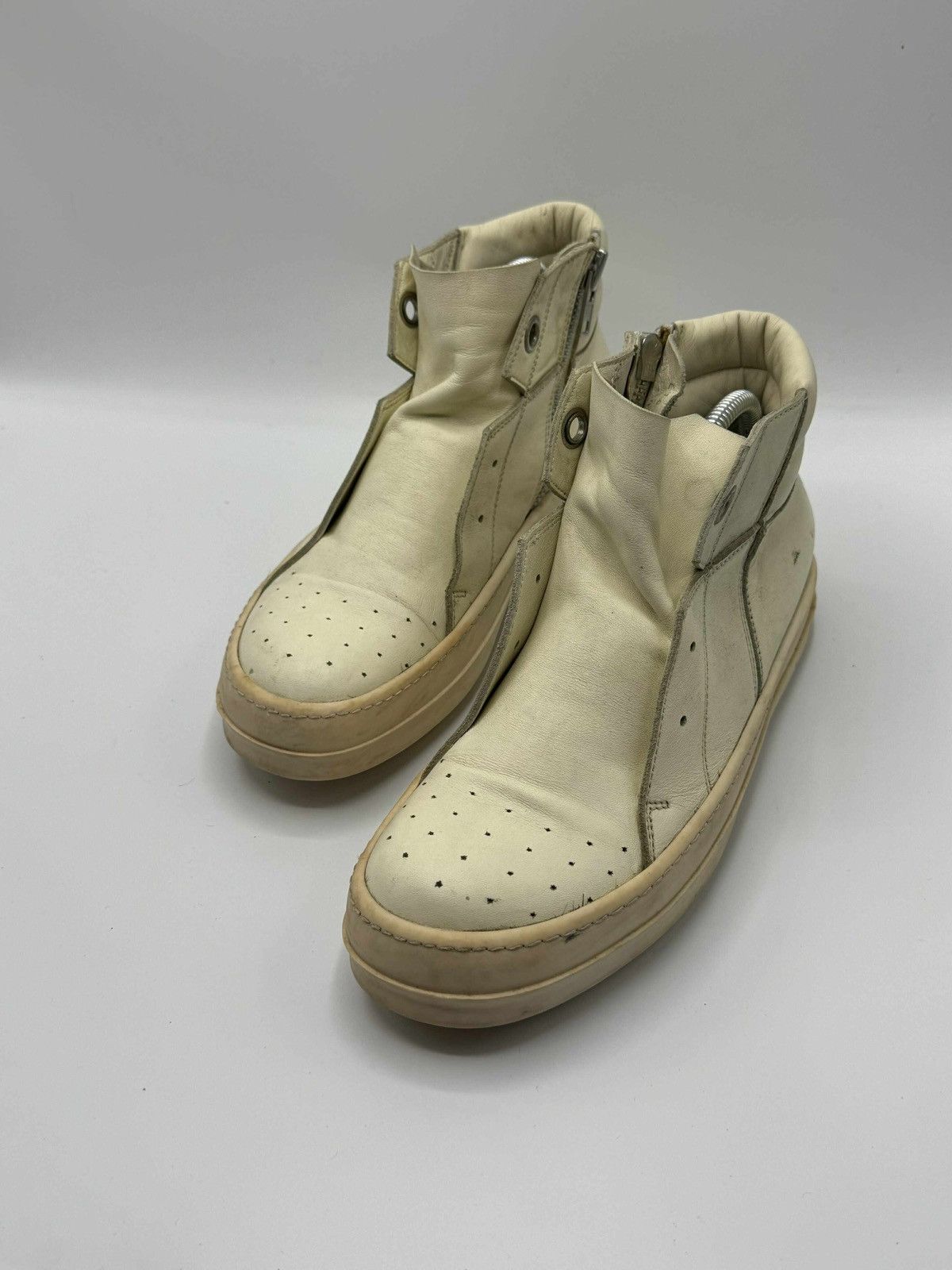 Rick Owens Rick Owens Island Dunks Laceless Mid-Top Sneakers Size US 7 / EU 40 - 3 Thumbnail