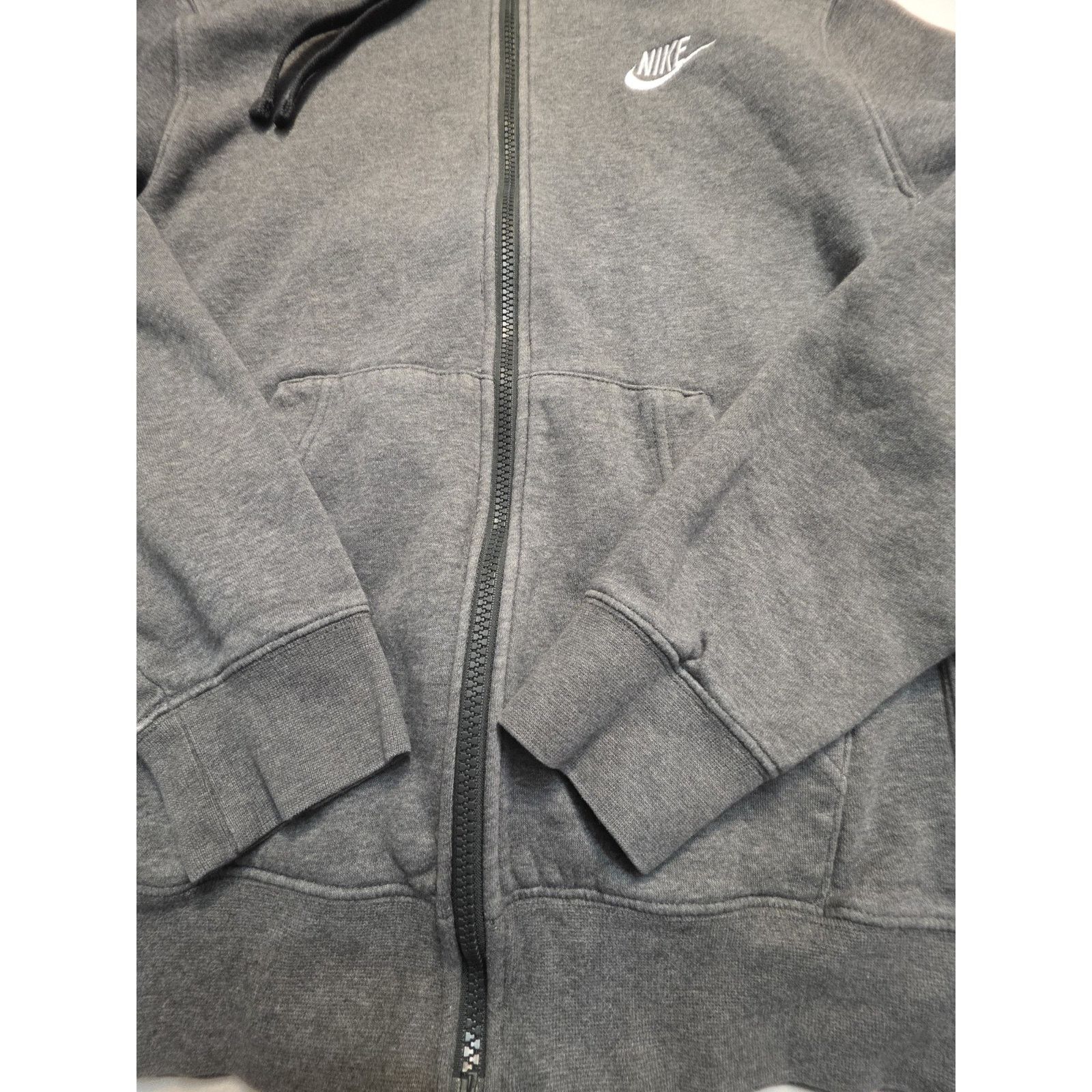 Nike Nike Grey Men's Size XS Full Zip Hooded Sweatshirt Size US XS / EU 42 / 0 - 3 Thumbnail