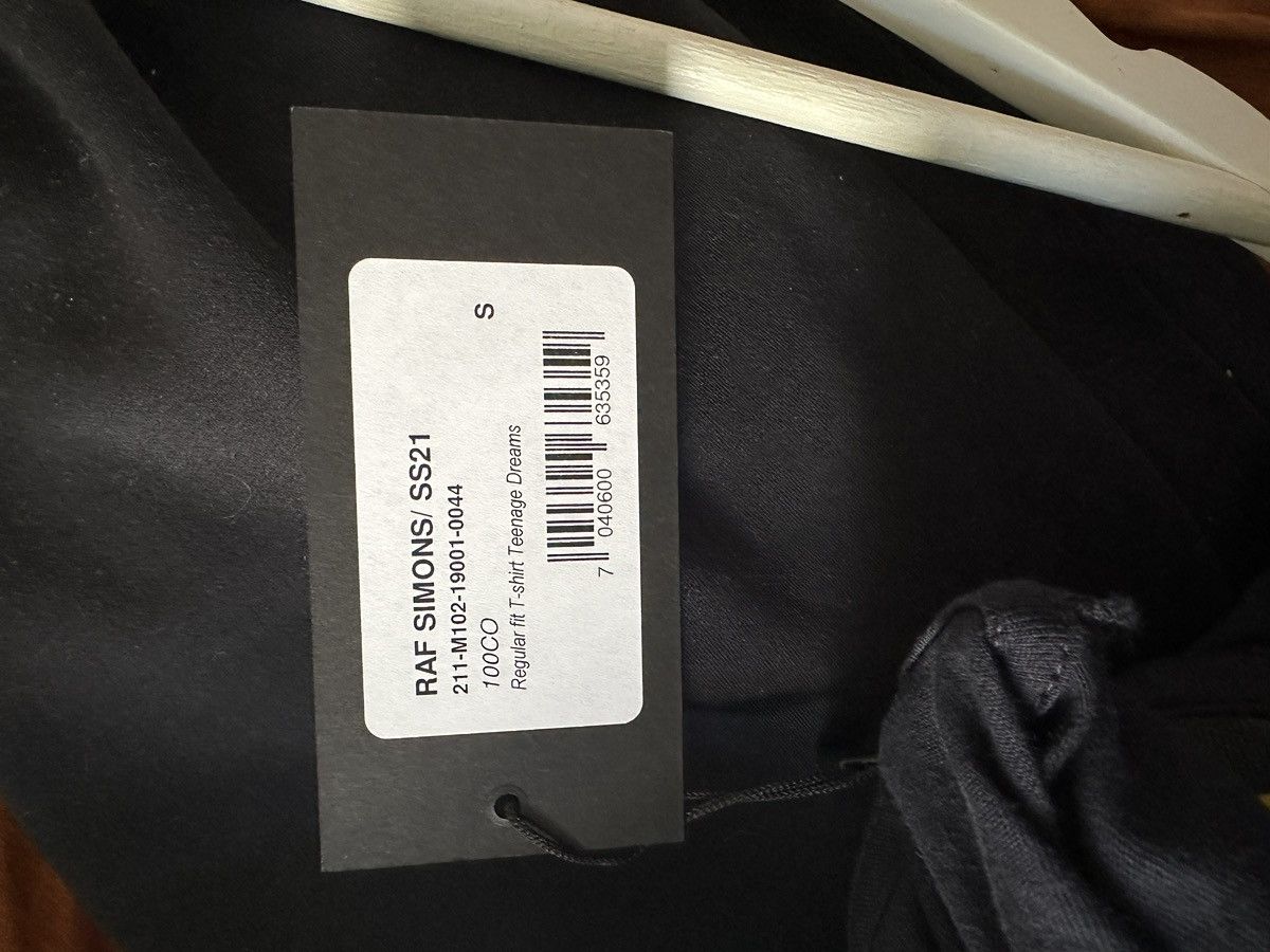 Raf Simons Raf Simons Navy SS21 Teenage Dreams Tee Size US S / EU 44-46 / 1 - 5 Thumbnail