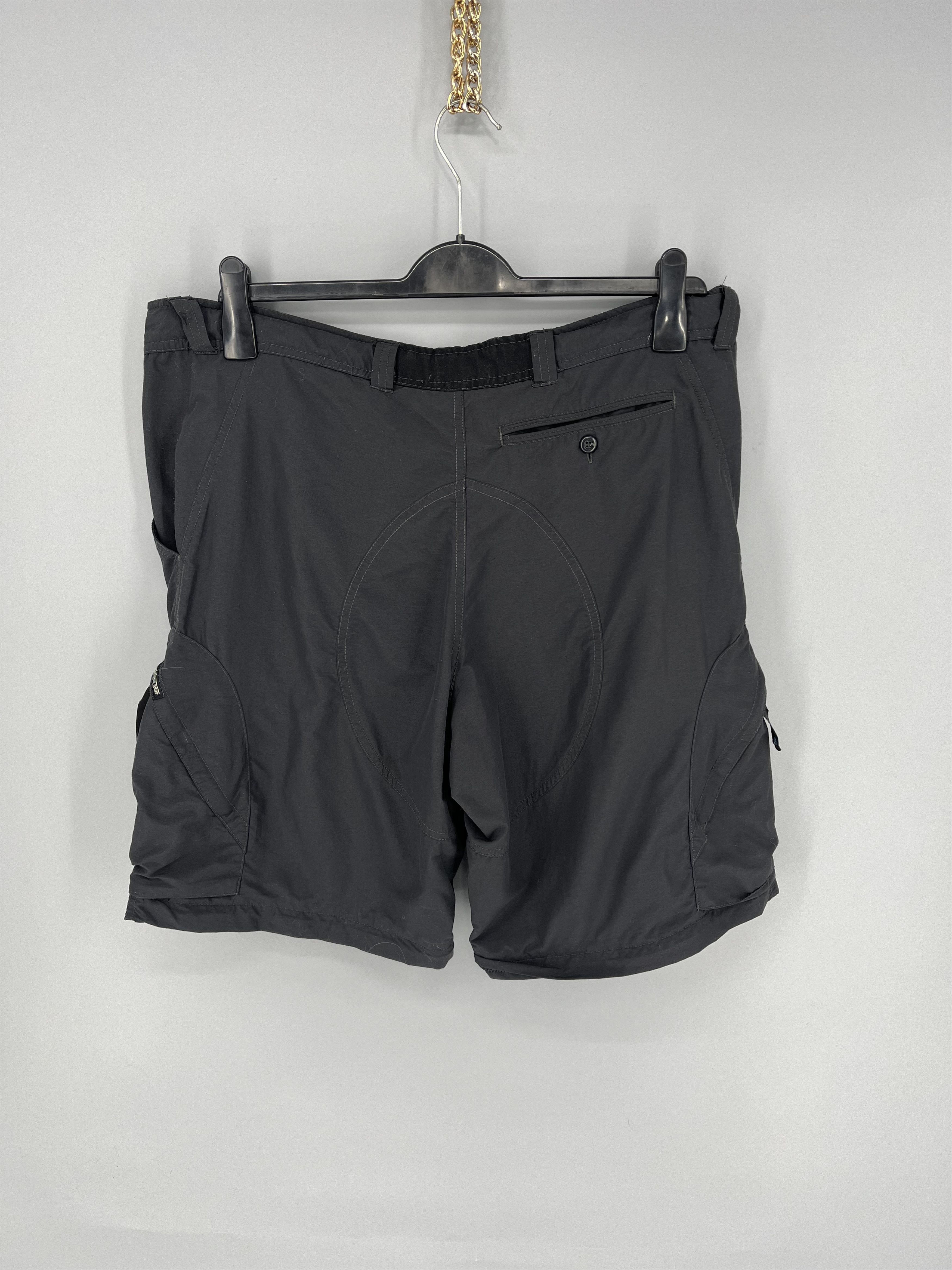 Nike Vintage 90s Nike Cargo swoosh mini logo shorts streetwear Size US 36 / EU 52 - 6 Thumbnail