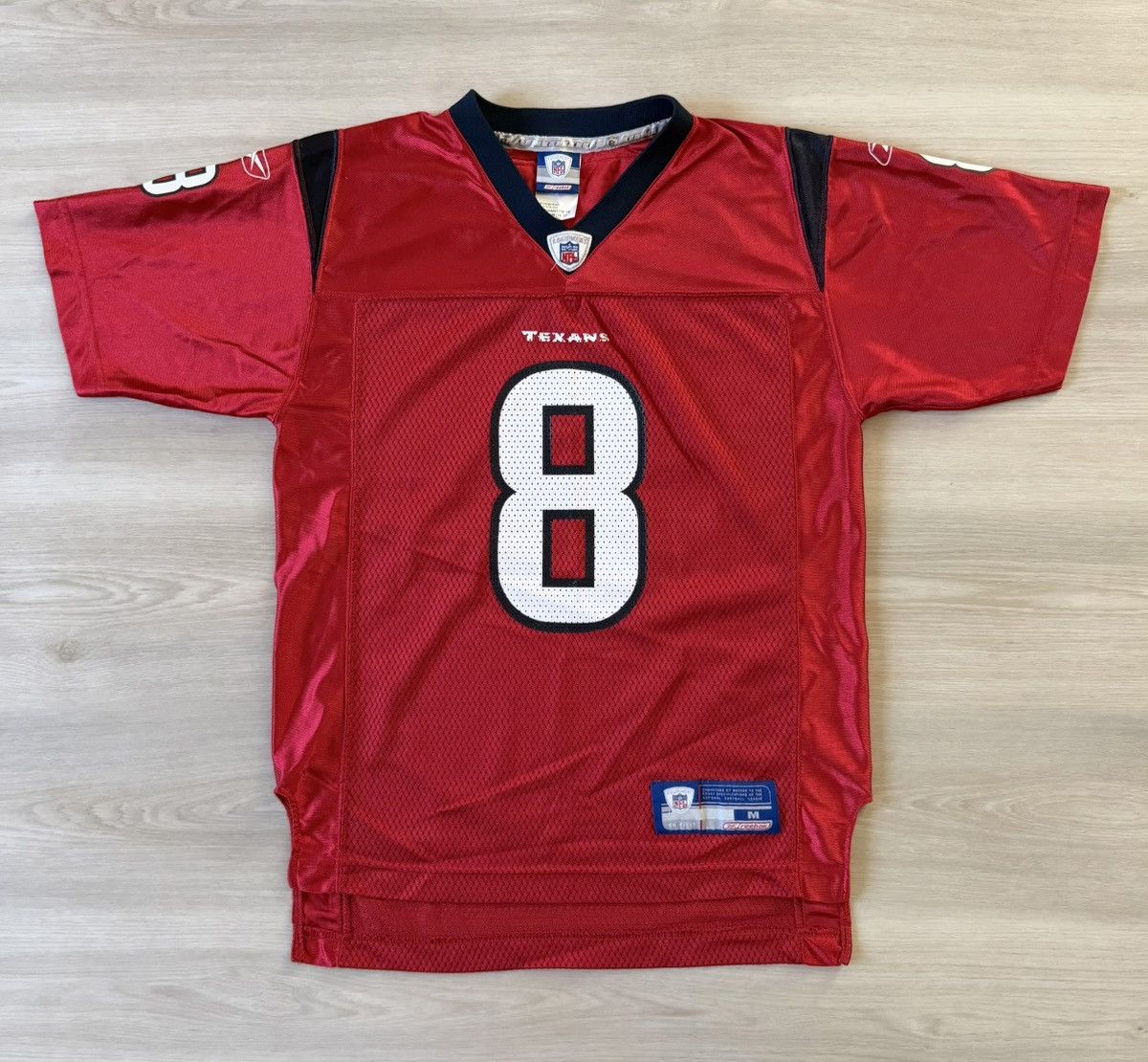 Vintage Vintage Houston Texans Red NFL Reebok David Carr #8 Sz M Size US M / EU 48-50 / 2 - 1 Thumbnail