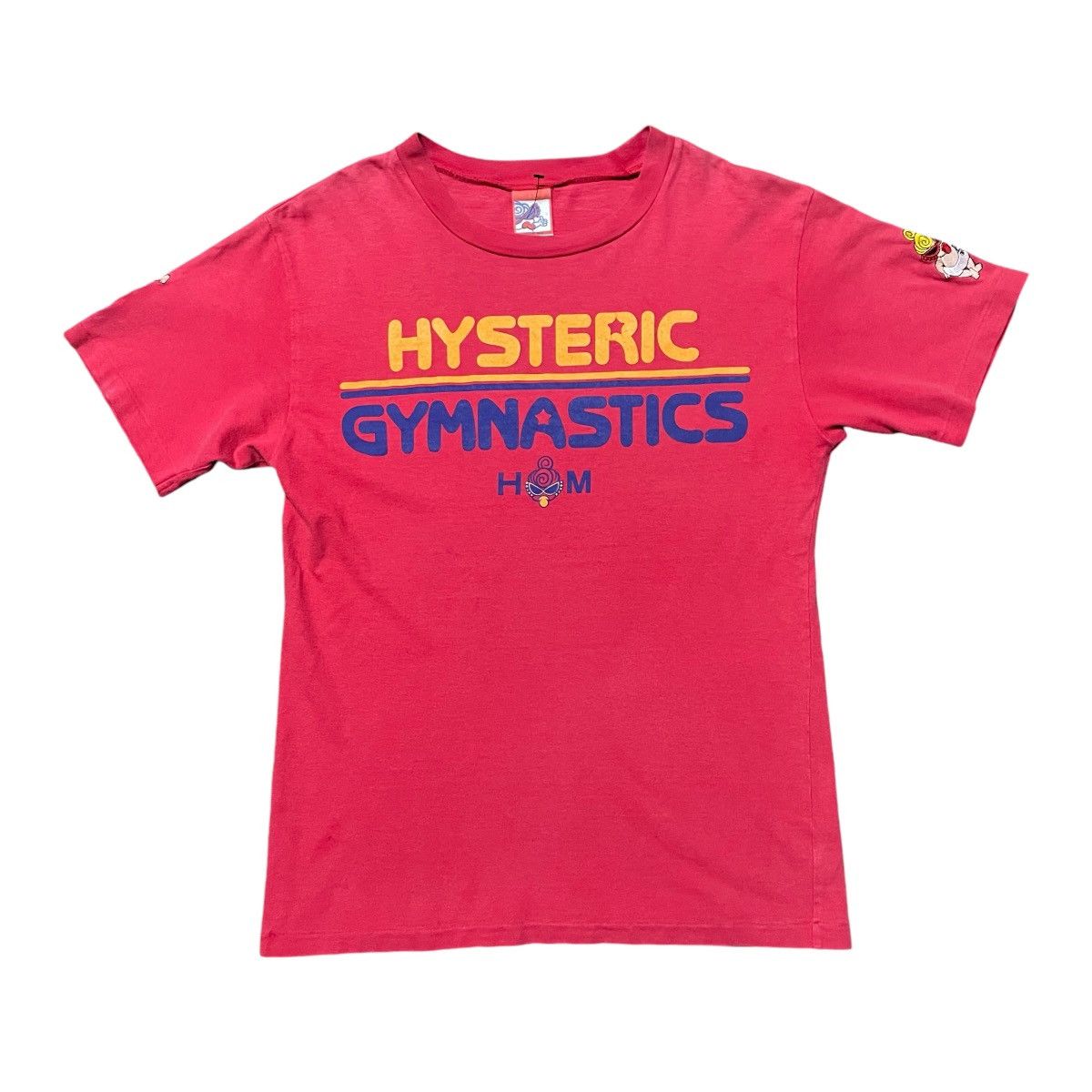 Hysteric Glamour × Japanese Brand × Vintage 💥Vintage Hysteric Mini Glamour “Gymnastics” Tees Size US XS / EU 42 / 0 - 1 Thumbnail
