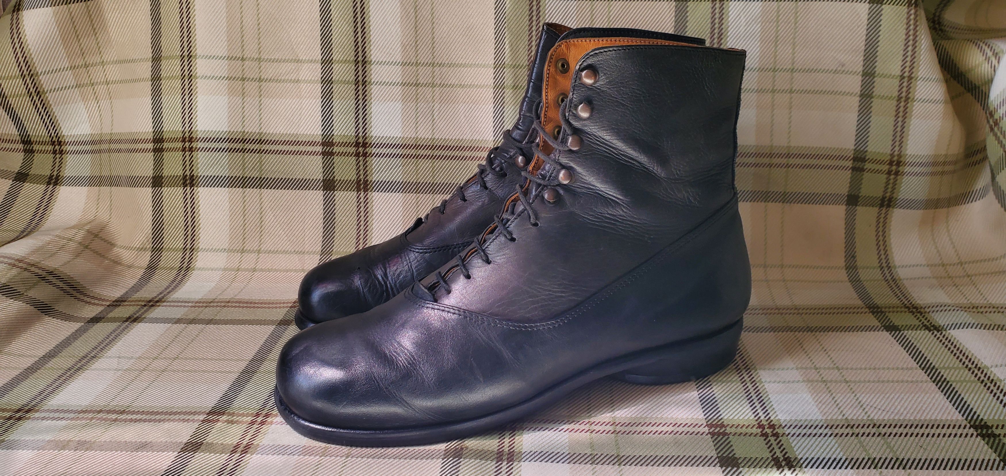 Trippen Trippen Black Lace Up Ankle Boots Size US 9 / IT 39 - 1 Thumbnail