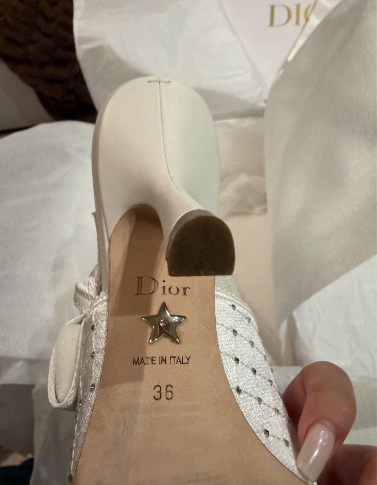 Dior Christian Dior J'ADIOR Bow Accents Slingback Pumps Size US 6 / IT 36 - 5 Thumbnail