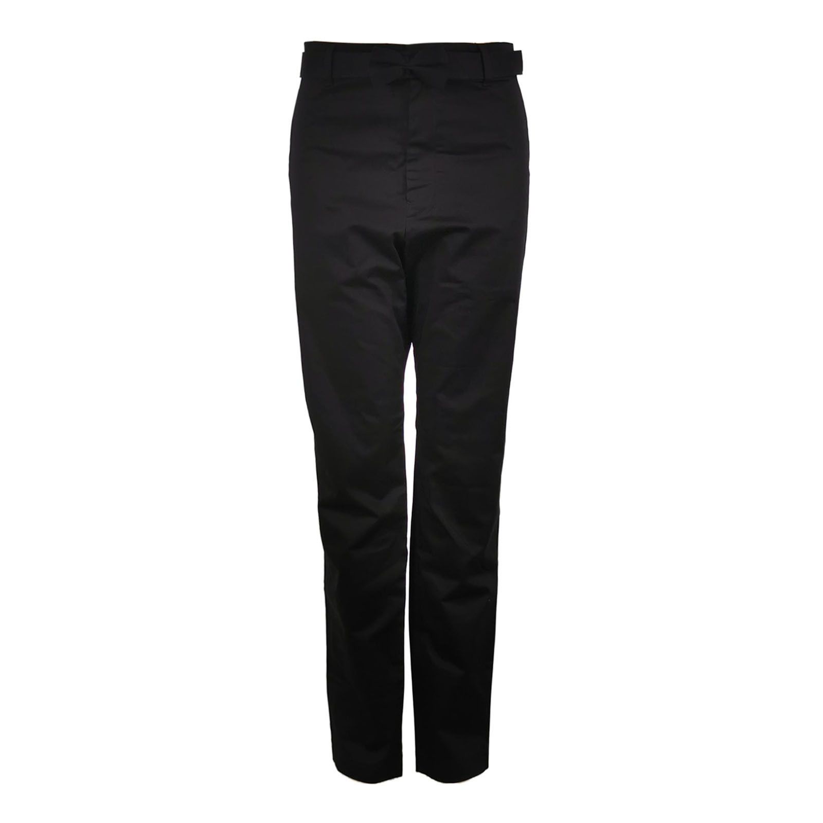Jil Sander JIL SANDER JIL SANDER Cotton Solid Color Trousers Size S Size US 28 / EU 44 - 1 Thumbnail