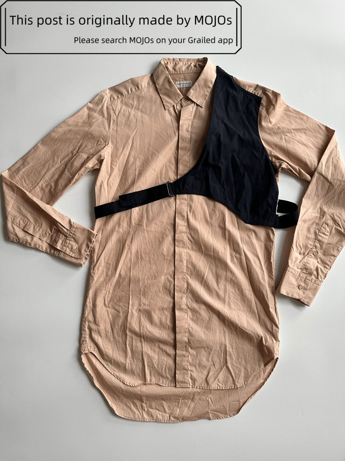 Dries Van Noten Sz 44 Dries Van Noten 15SS Stripe Vest Shirt mojos175312 Size US S / EU 44-46 / 1 - 3 Thumbnail