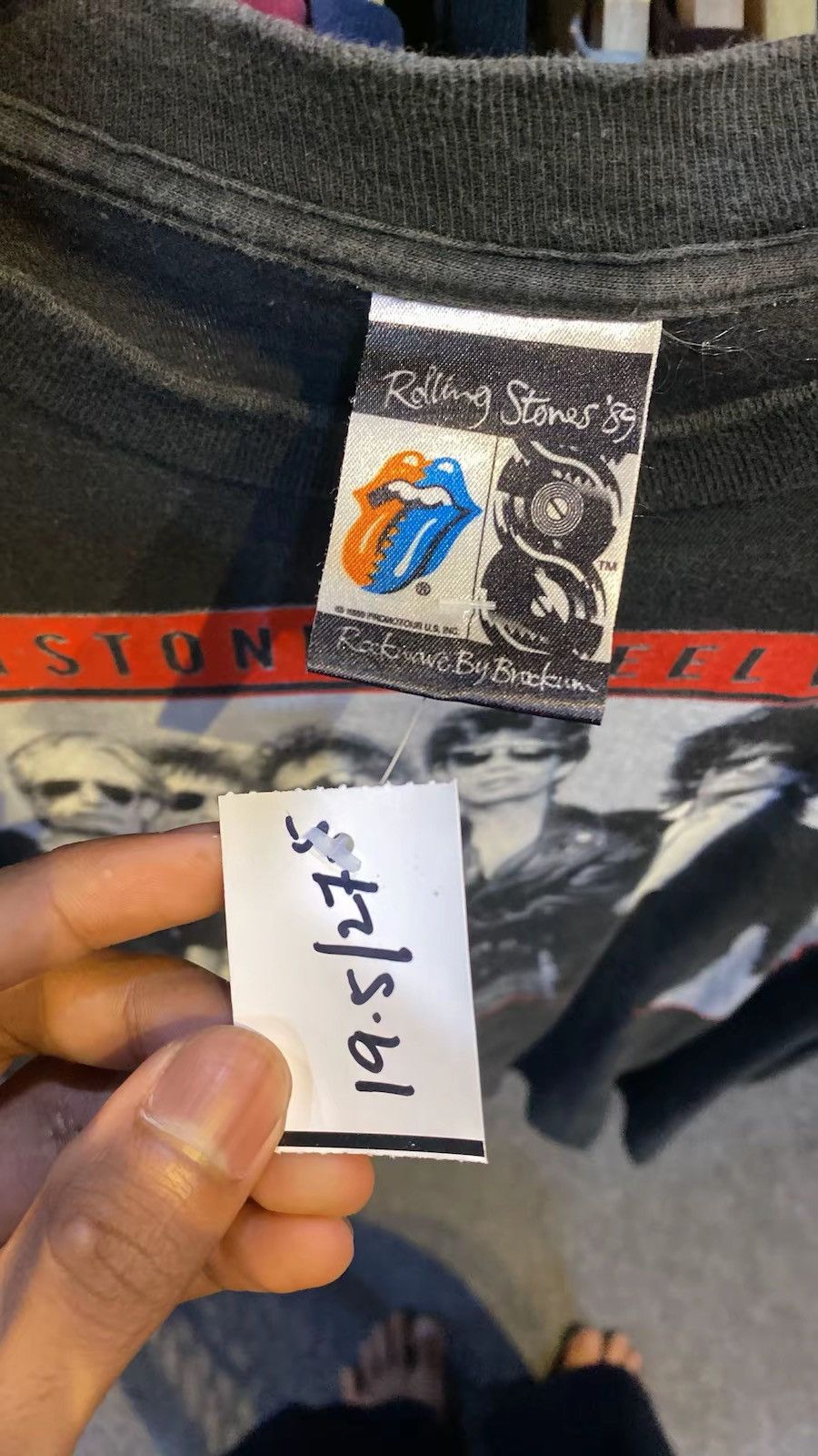 The Rolling Stones The Rolling Stones Tour Vintage 🇺🇸 Size US S / EU 44-46 / 1 - 2 Thumbnail