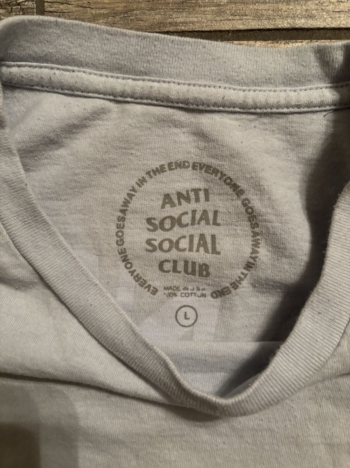 Anti Social Social Club Men’s large anti social social club tshirt Size US L / EU 52-54 / 3 - 3 Thumbnail