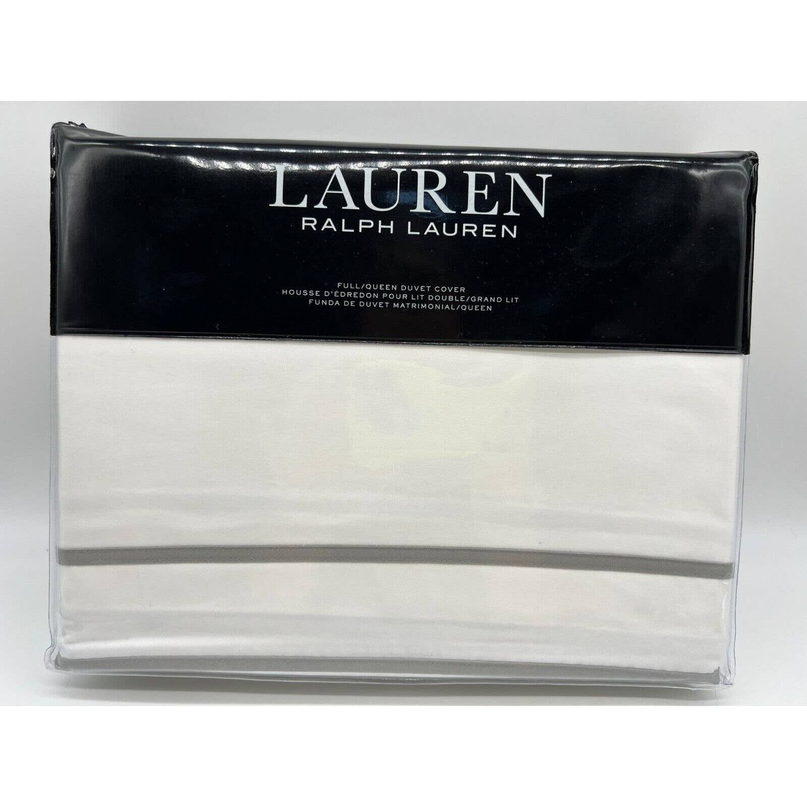 Lauren Ralph Lauren Ralph Lauren Spencer Sateen Border One Full/Queen Duvet Cove Grailed