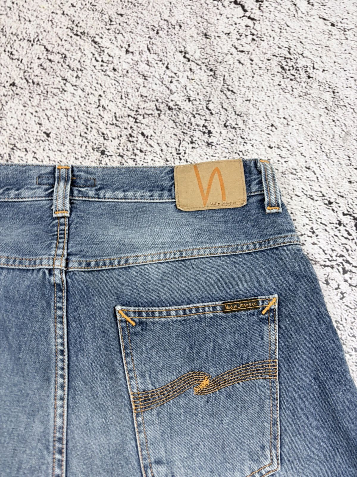Nudie Jeans Nudie Jeans Co Custom Cut Off Denim Shorts Jorts W33 Size US 33 - 10 Thumbnail