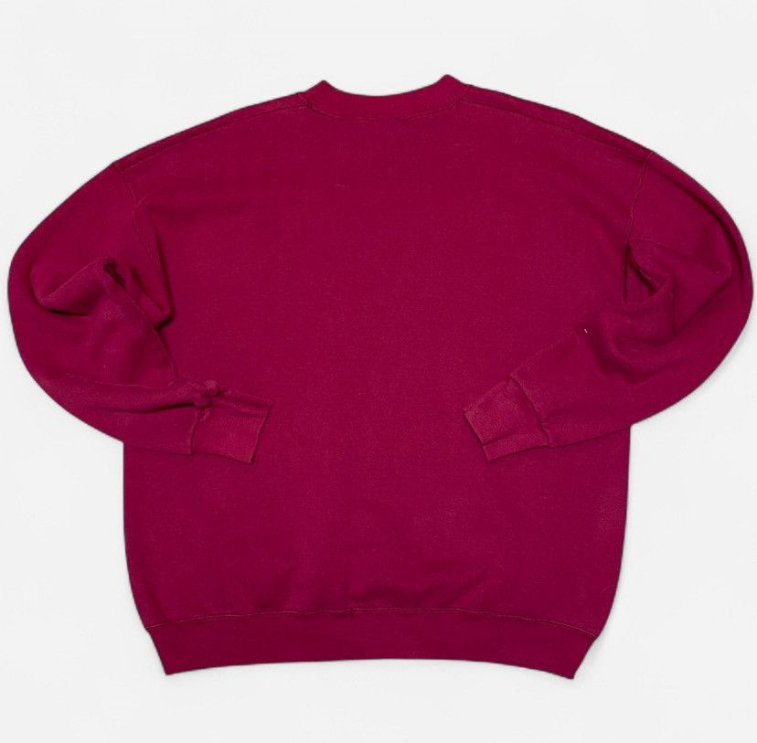 Fruit Of The Loom Vintage 90s burgundy Myrtle beach south carolina sweatshirt Size US L / EU 52-54 / 3 - 5 Thumbnail