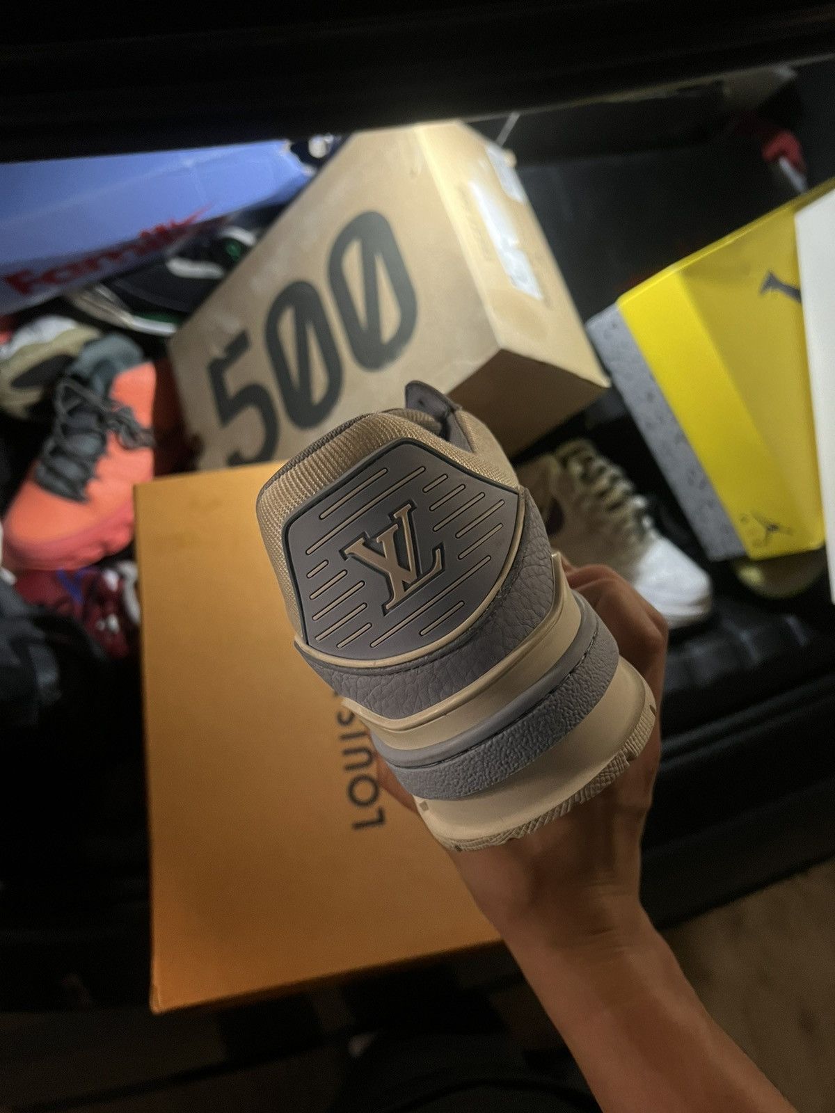 Louis Vuitton Louis Vuitton LV Trainer Blue White Size US 8.5 / EU 41-42 - 6 Thumbnail