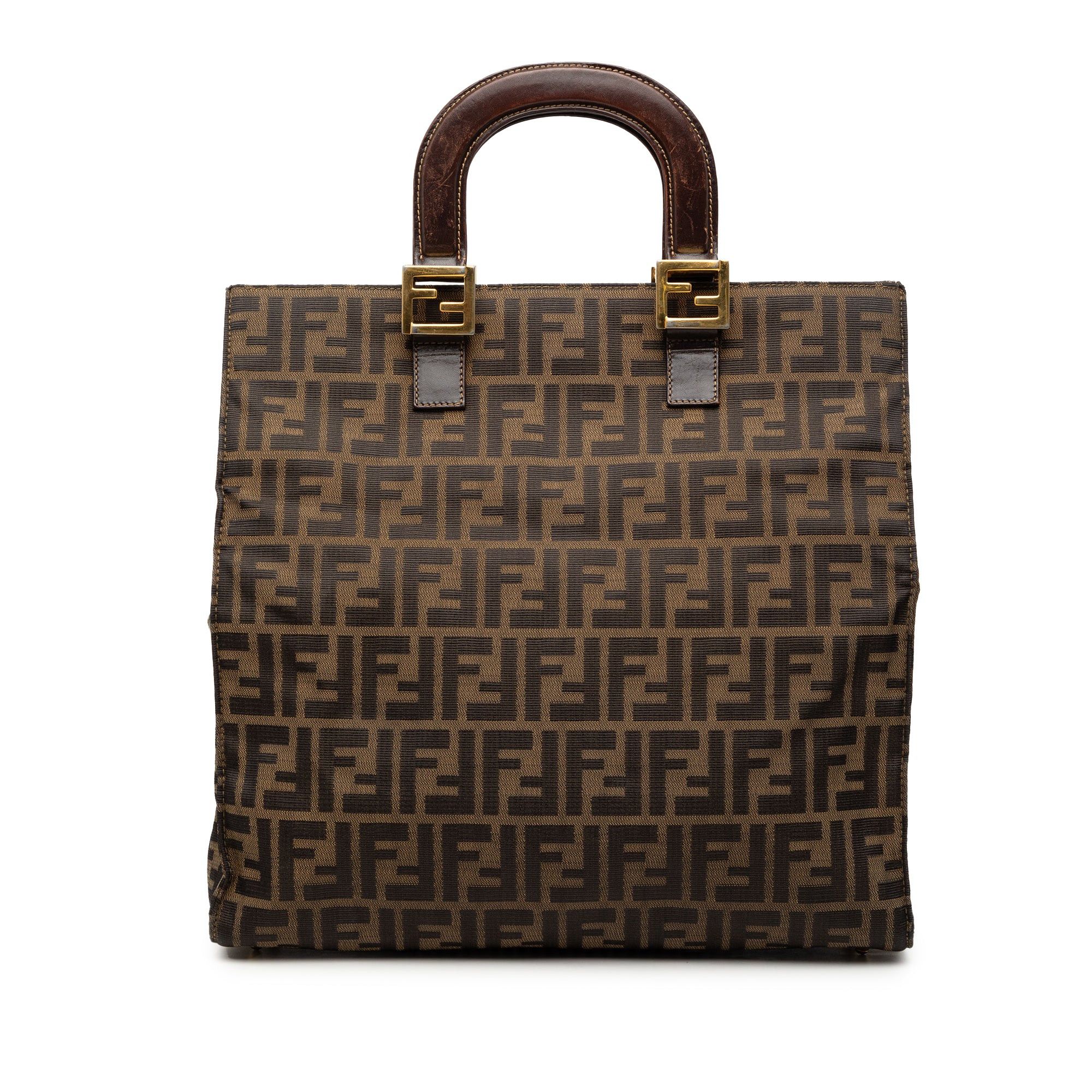Fendi Zucca Canvas Twins Tote Size ONE SIZE - 1 Thumbnail