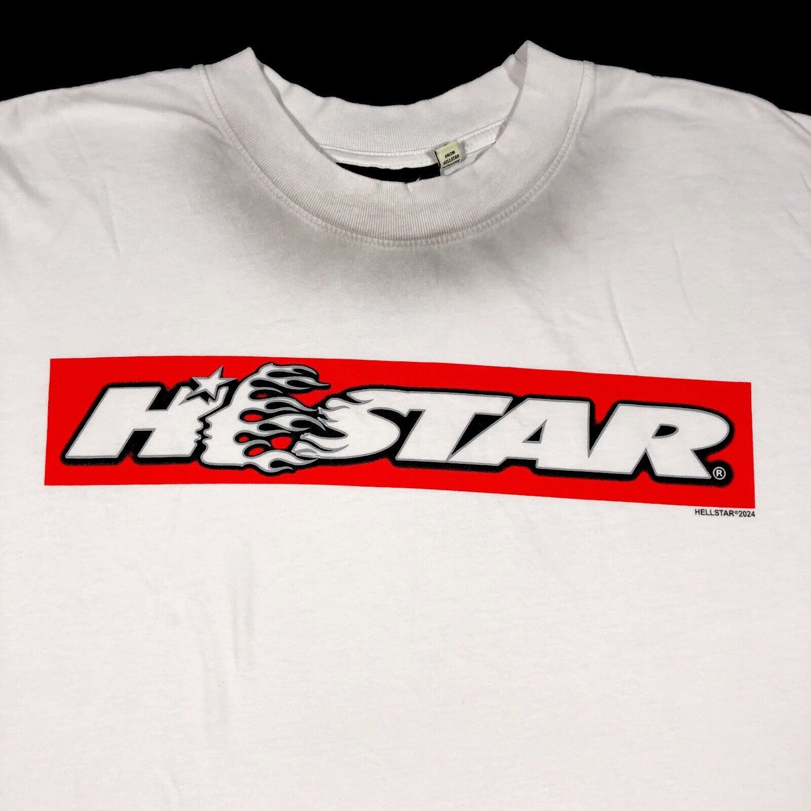 HELLSTAR Hellstar Red White Box Logo Tee T Shirt Size XL Streetwear Size US XL / EU 56 / 4 - 2 Thumbnail