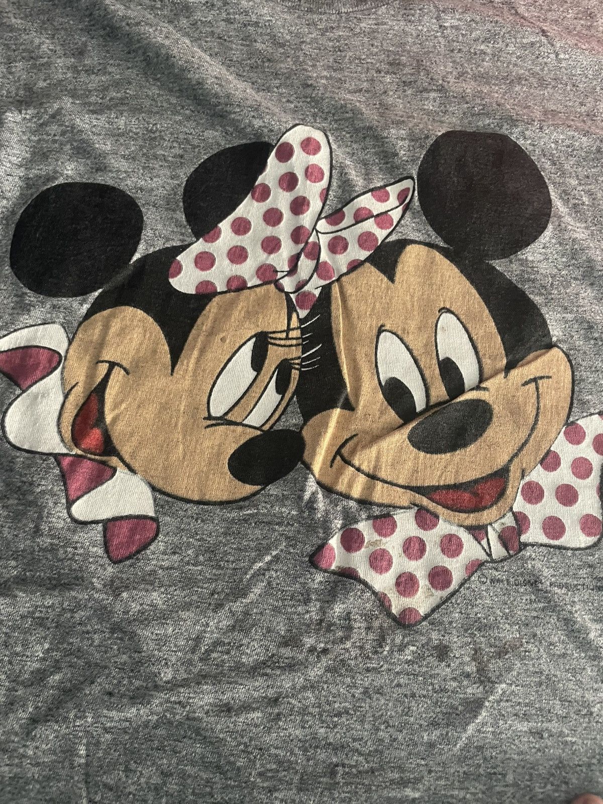 Disney Vintage Mickey & Minnie Disney 80’s Size US L / EU 52-54 / 3 - 1 Thumbnail