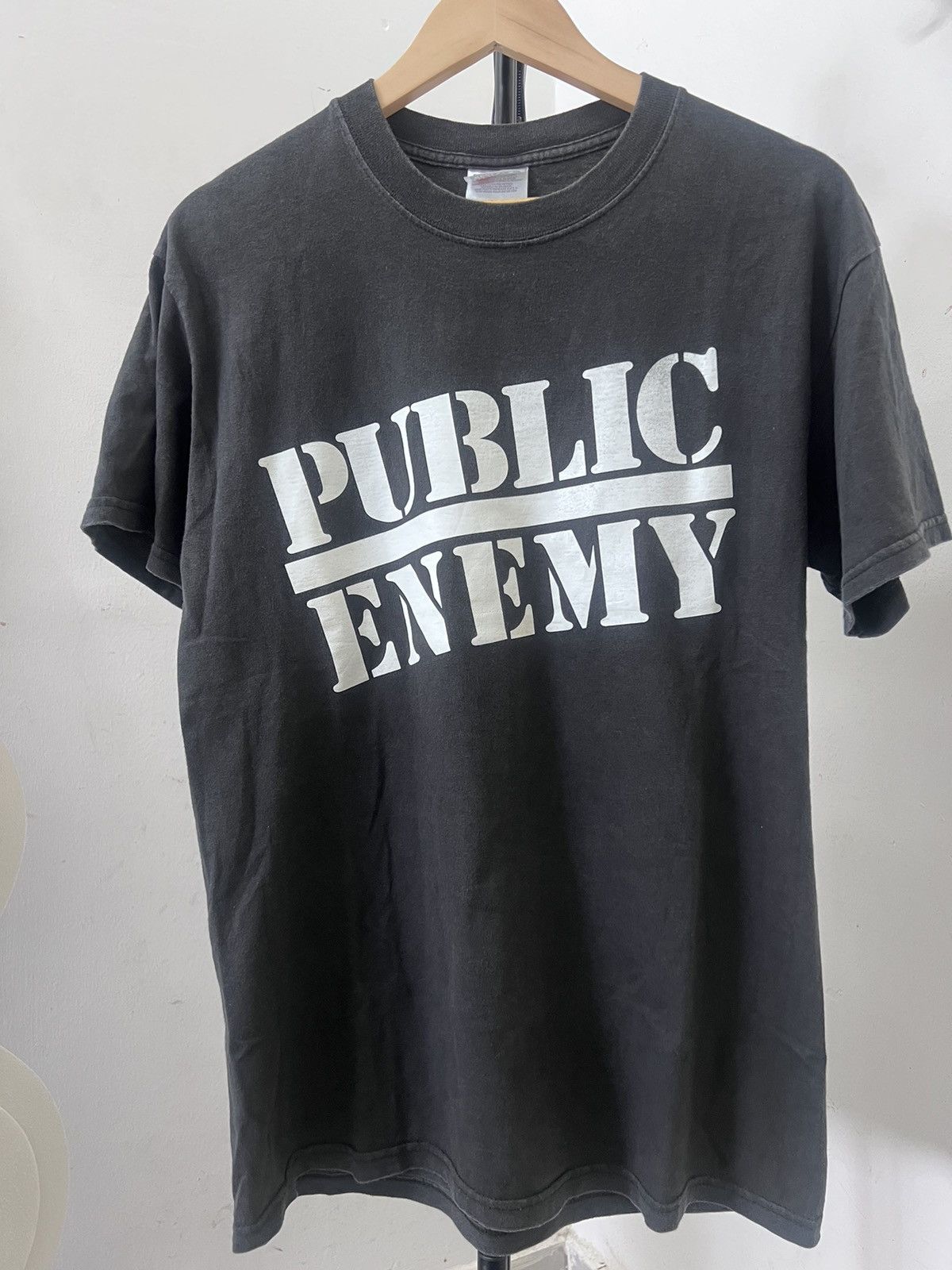 Hanes Public Enemy Vintage Tee Size US M / EU 48-50 / 2 - 1 Thumbnail