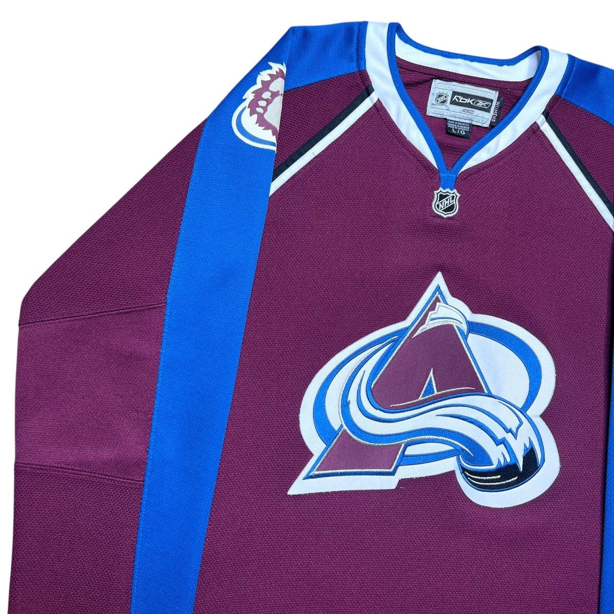 Reebok NHL Colorado Avalanche Reebok Women’s Hockey Jersey Size L / US 10 / IT 46 - 15 Thumbnail