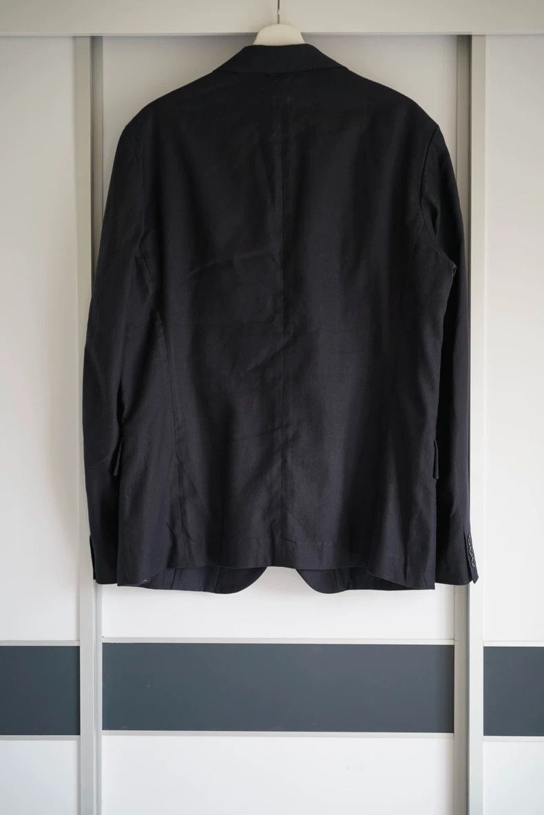 Yohji Yamamoto Yohji Yamamoto Yohji Yamamoto Black Suit Jacket for Men Size US M / EU 48-50 / 2 - 2 Thumbnail