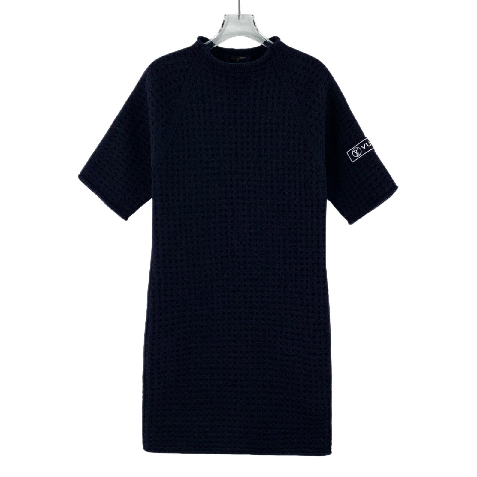 Louis Vuitton Louis Vuitton Logo Patch Knit Mini Dress S Size S / US 4 / IT 40 - 1 Thumbnail