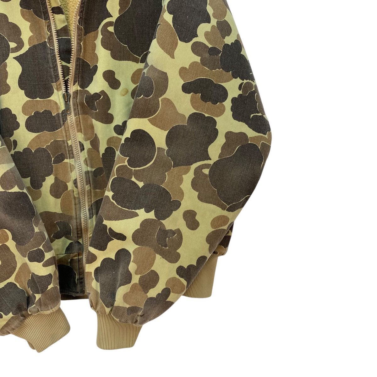 Columbia 🔥 vintage Columbia duck camo hunting soft brown fleece l Size US M / EU 48-50 / 2 - 10 Thumbnail