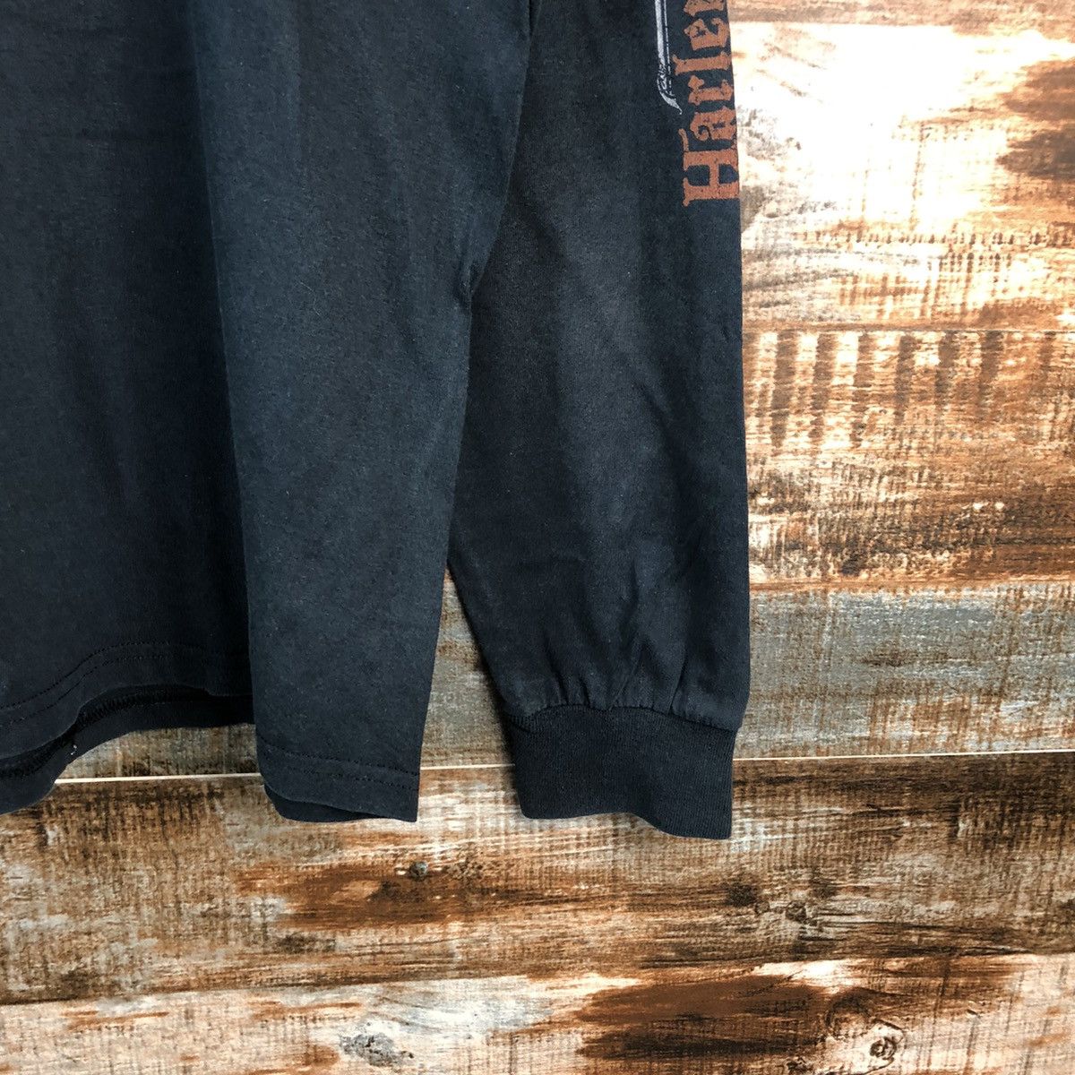 Harley Davidson Harley Davidson Kanagawa Japan Dark Blue Sweatshirt #A2482 Size US L / EU 52-54 / 3 - 9 Thumbnail
