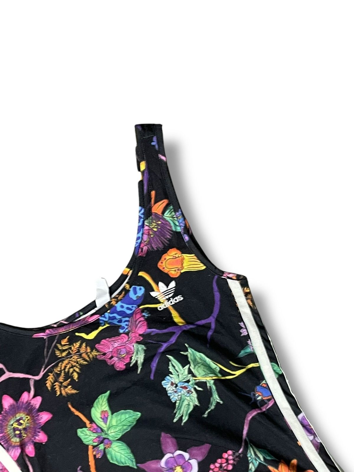 Adidas × Japanese Brand × Vintage Vintage ADIDAS Poisonous Garden Slim Dress (86) Size M / US 6-8 / IT 42-44 - 5 Thumbnail