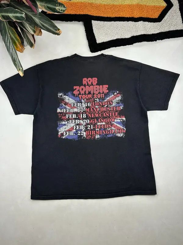 Band Tees Adachi x Mei Vintage Y2K Rob Zombie Band Tee rock tshirt Size US XXL / EU 58 / 5 - 5 Thumbnail
