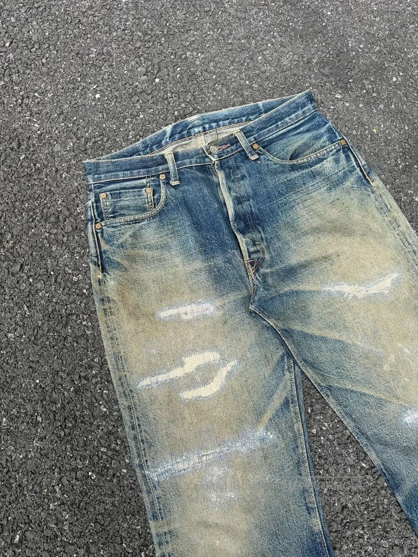Vintage Vintage 90s Denim Jeans. Size US 33 - 2 Thumbnail
