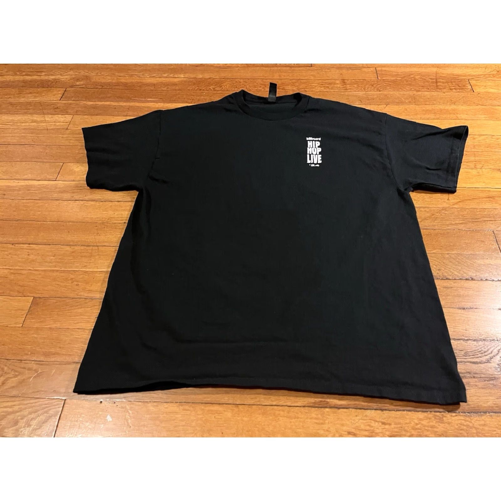 Gildan Billboard Hip-Hop Live 2024 Shirt Men’s XL Black Gildan T-Shirt Short Sleeve Crew Neck Logo Graphic Print Vintage No Size US XL / EU 56 / 4 - 2 Thumbnail