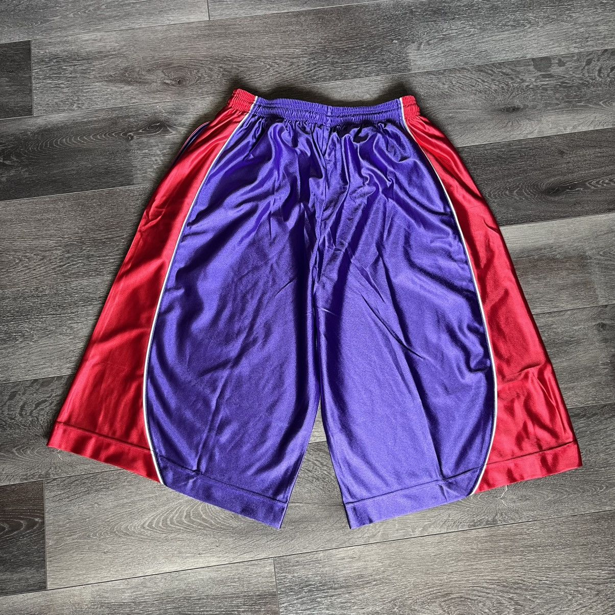 Other Vincent Boily-Chatelain Baggy Bball Shorts Purple Red Size US 32 / EU 48 - 2 Thumbnail