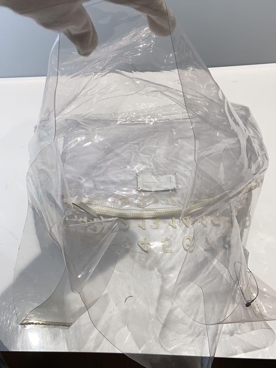 Maison Margiela Logo Clear Tote Bag Size ONE SIZE - 4 Thumbnail