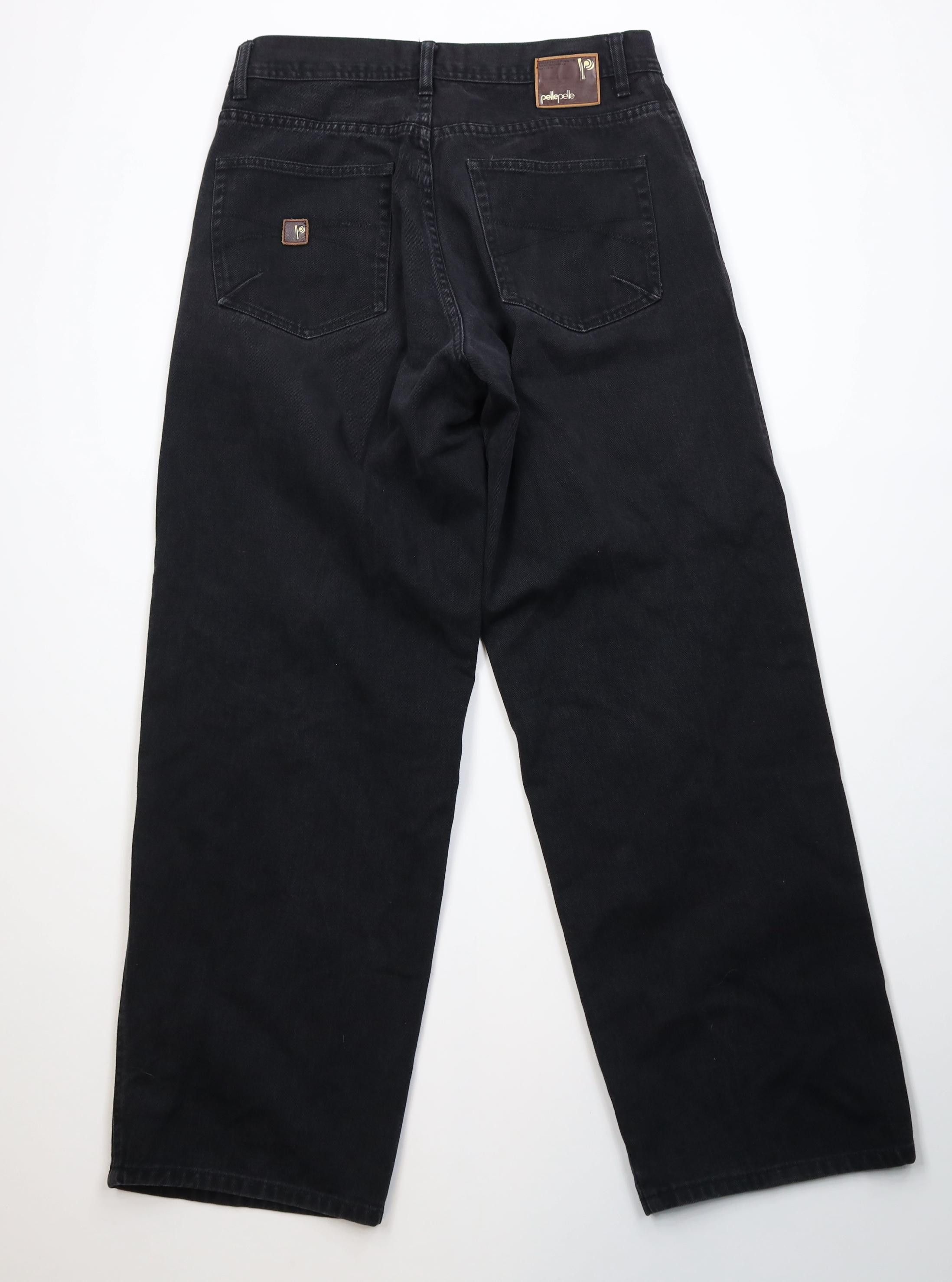 Pelle Pelle Vintage 90s Y2K Pelle Pelle Baggy Wide Leg Skateboard Jeans Size US 34 / EU 50 - 12 Thumbnail