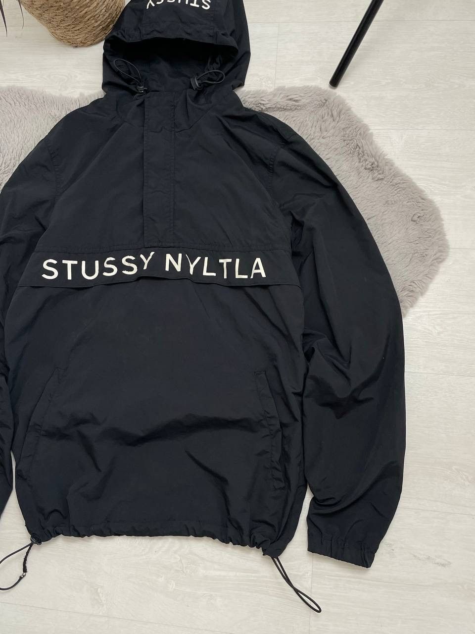Stussy × Vintage Stussy Vintage Neylon Light Jacket Big CENTER Logo Y2k Size US S / EU 44-46 / 1 - 4 Thumbnail