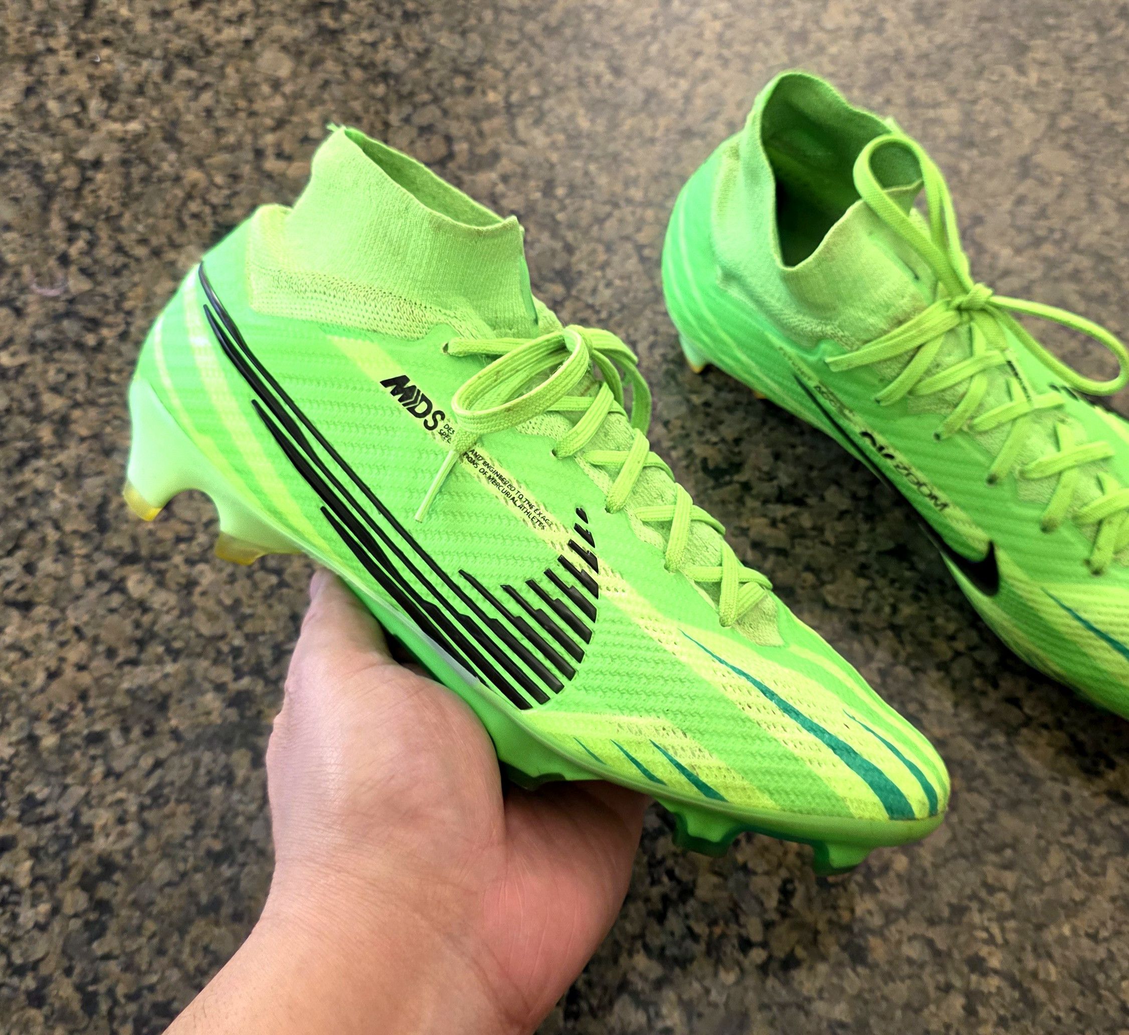 Nike Zoom Mercurial Superfly 9 Elite FG MDS Green Grinch