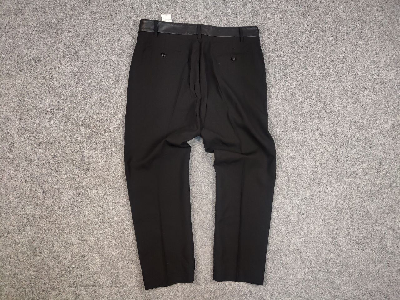 Rick Owens Rick Owens Astaires stretch Wool cropped pantalone Pants Size US 32 / EU 48 - 12 Thumbnail