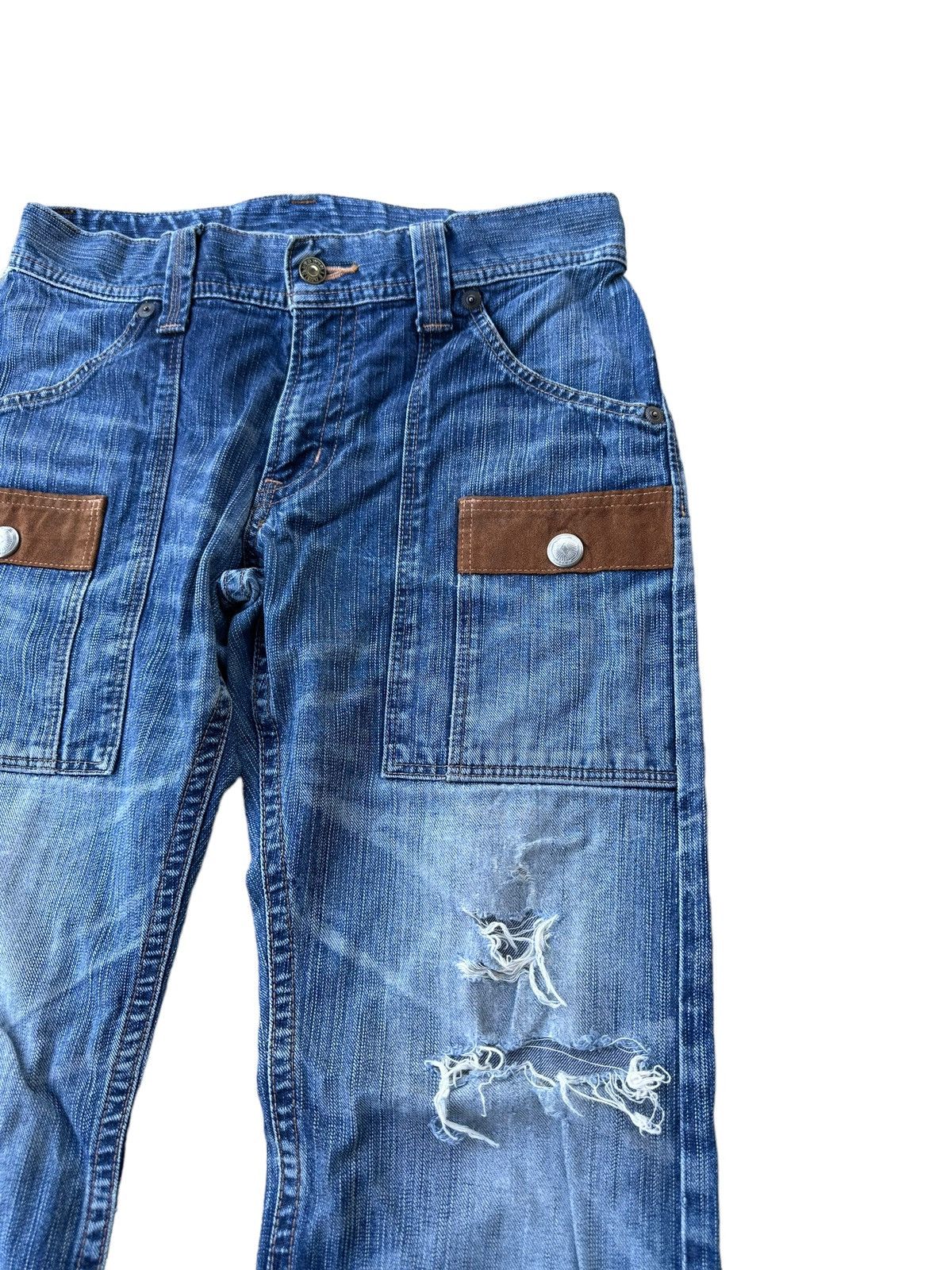 Edwin Vintage Edwind blue denim jeans Size US 31 - 3 Thumbnail