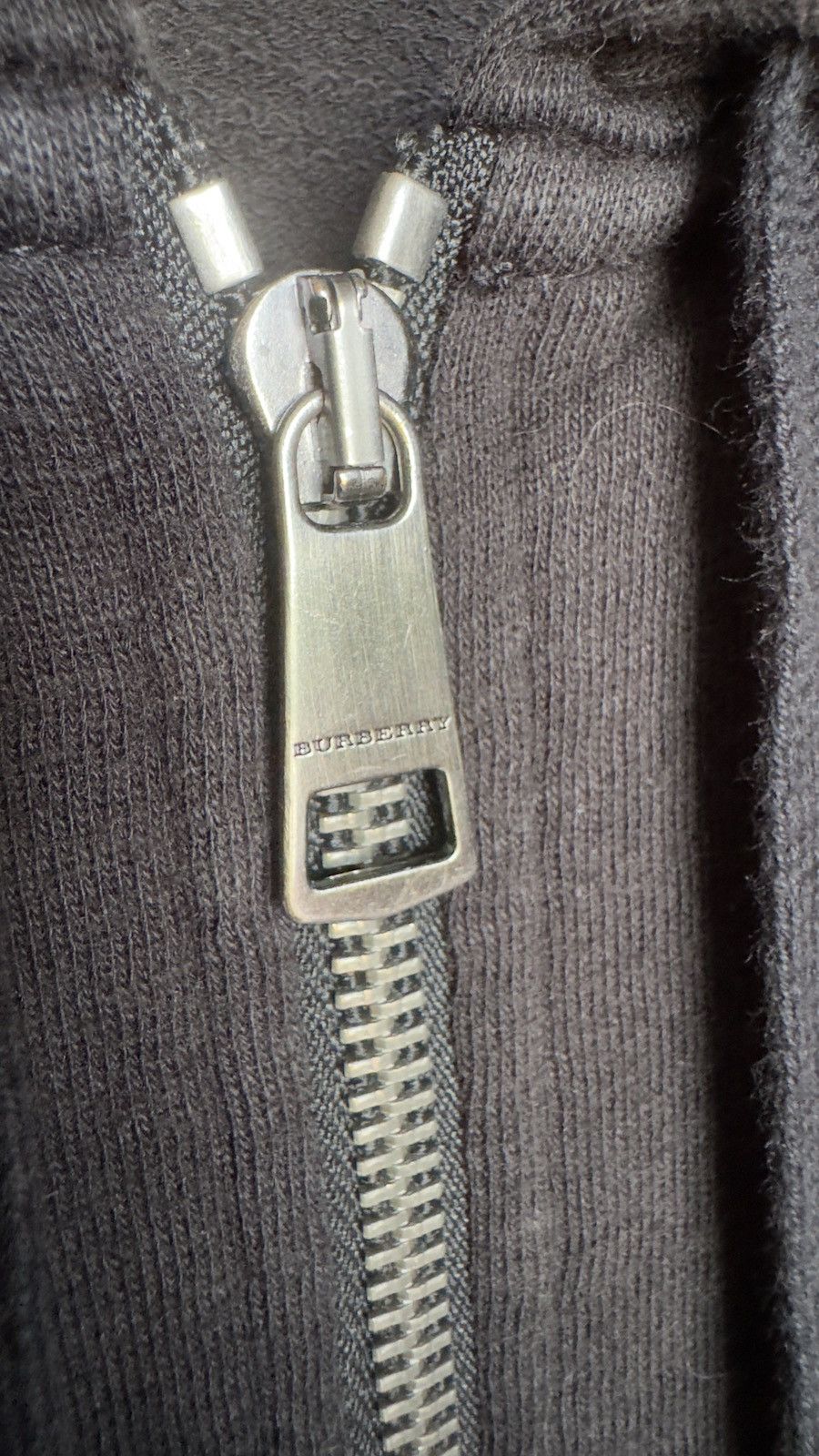 Burberry × Vintage Vintage Burberry Brit Zipper Hoodie Size XS / US 0-2 / IT 36-38 - 4 Thumbnail